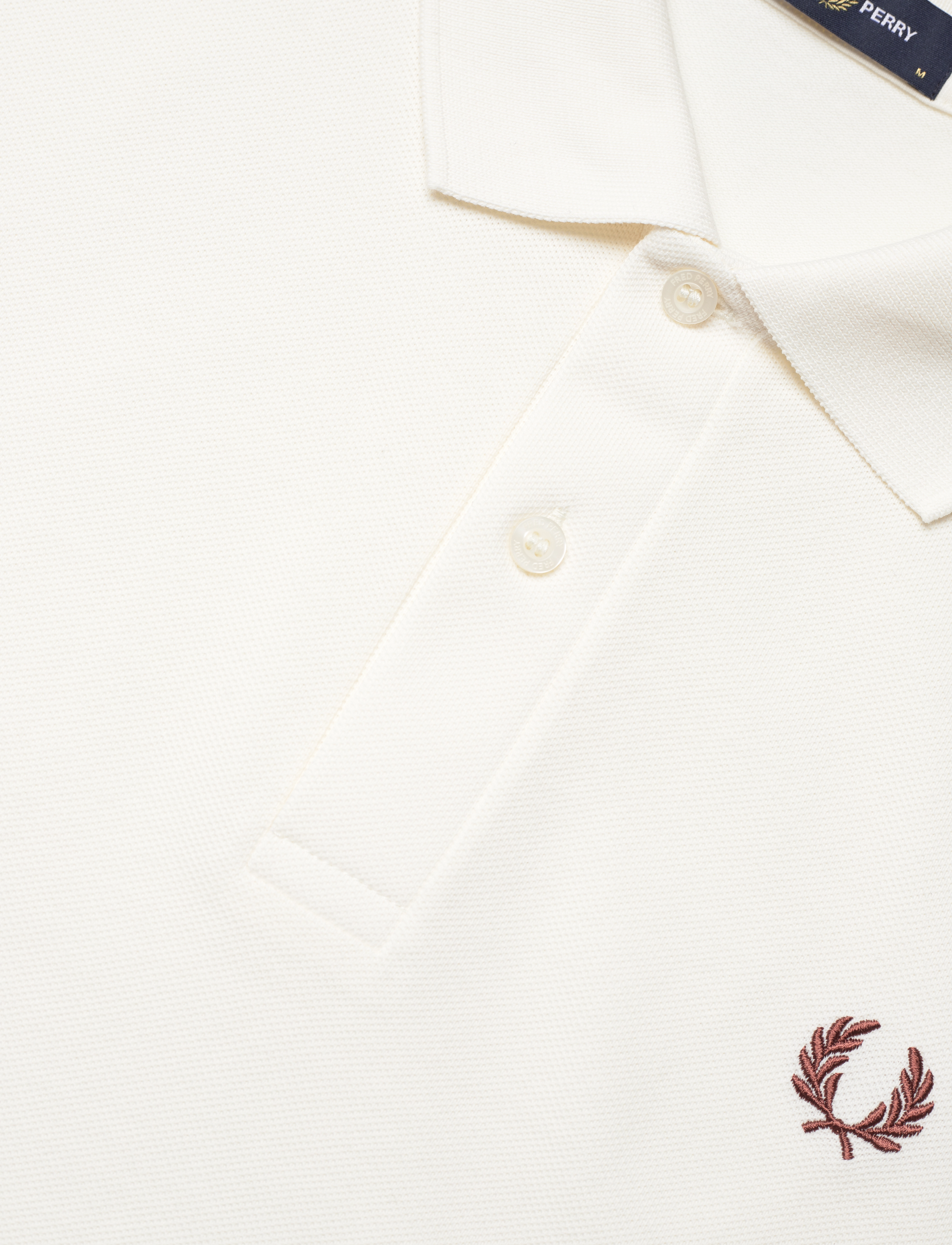 Fred Perry - THE FRED PERRY SHIRT - kortærmede poloer - lghecru/cinnamon - 2