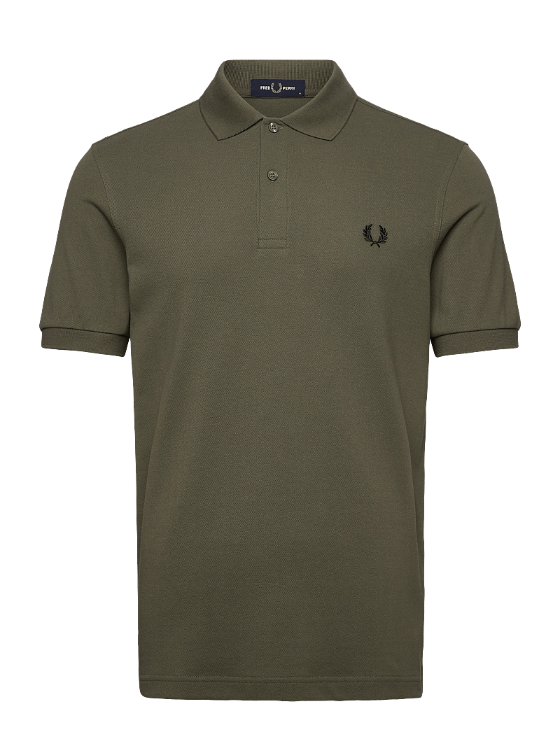 Fred Perry - THE FRED PERRY SHIRT - kortærmede poloer - lrlwrthgreen/blk - 0