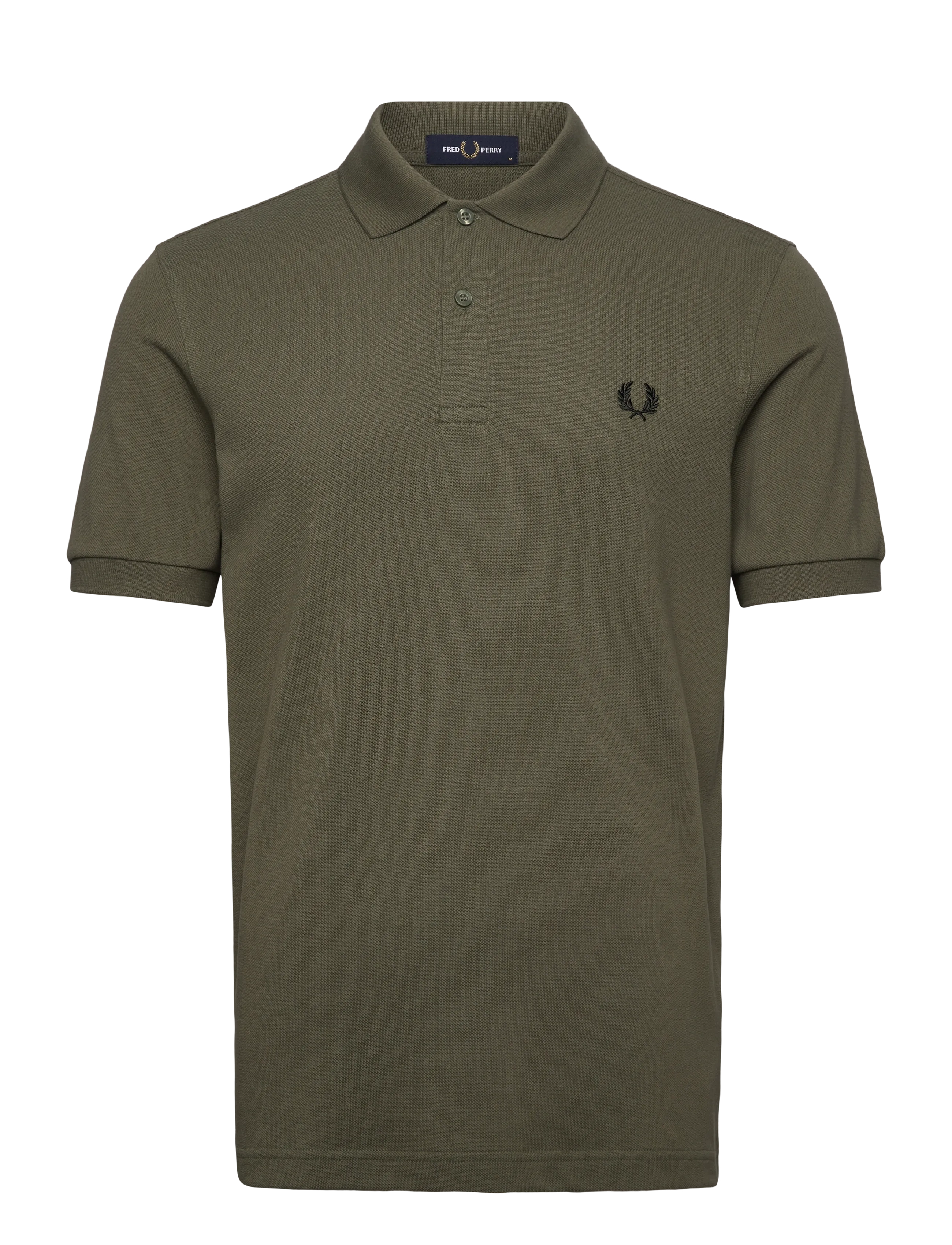 Fred Perry THE FRED PERRY SHIRT - Kurzärmelig - LRLWRTHGREEN/BLK / khaki/green