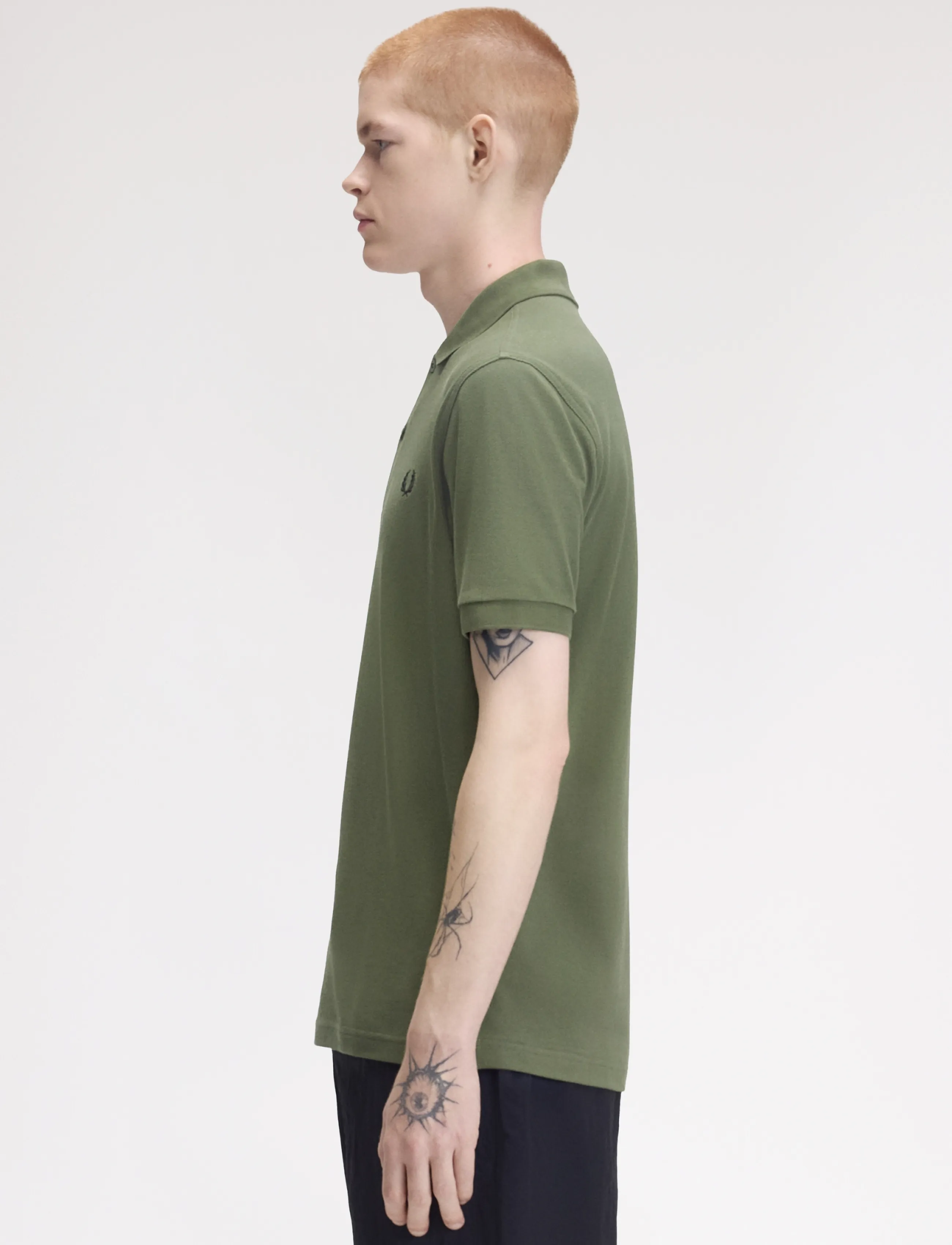 Fred Perry - THE FRED PERRY SHIRT - kurzärmelig - lrlwrthgreen/blk - 3