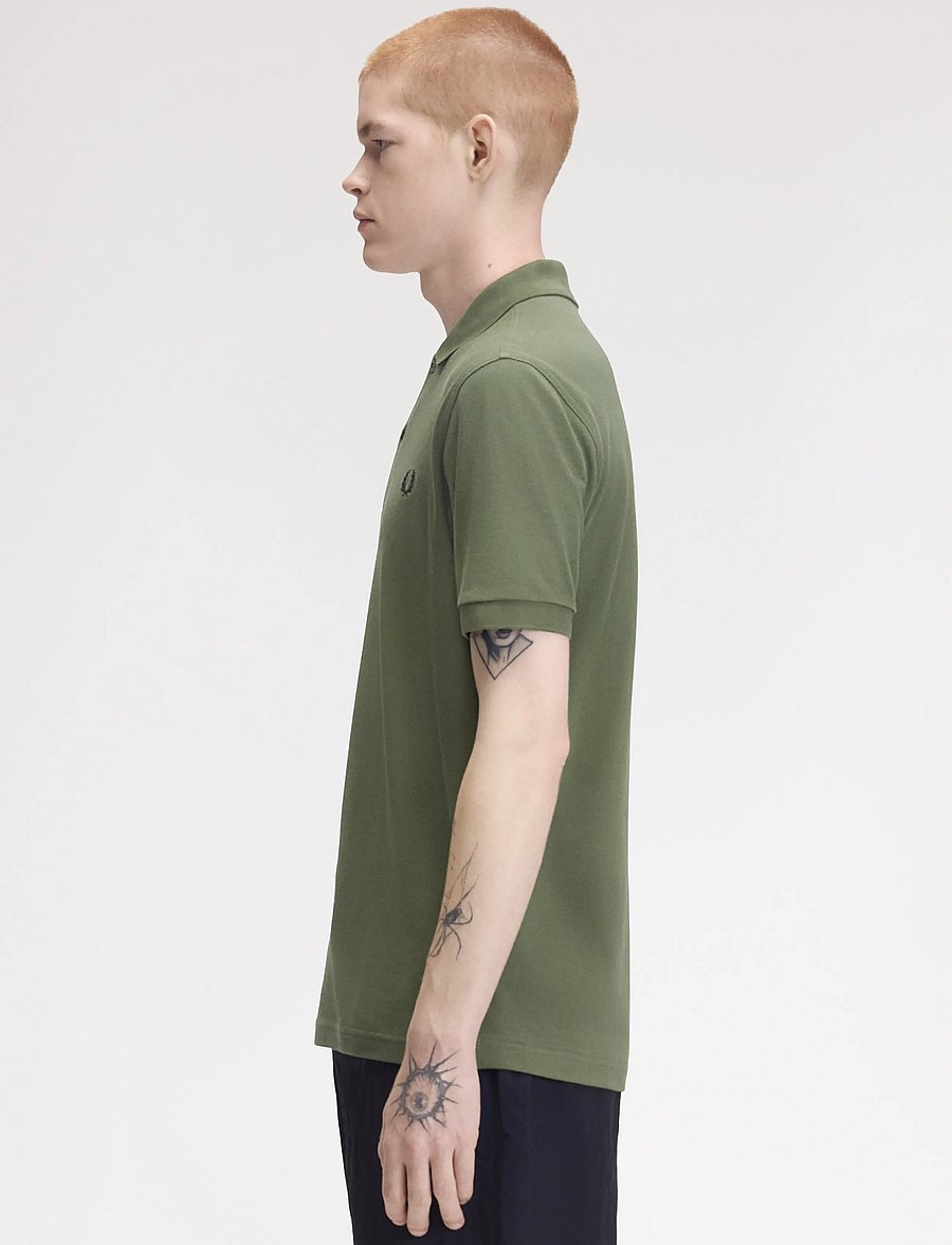 Fred Perry - THE FRED PERRY SHIRT - kurzärmelig - lrlwrthgreen/blk - 3