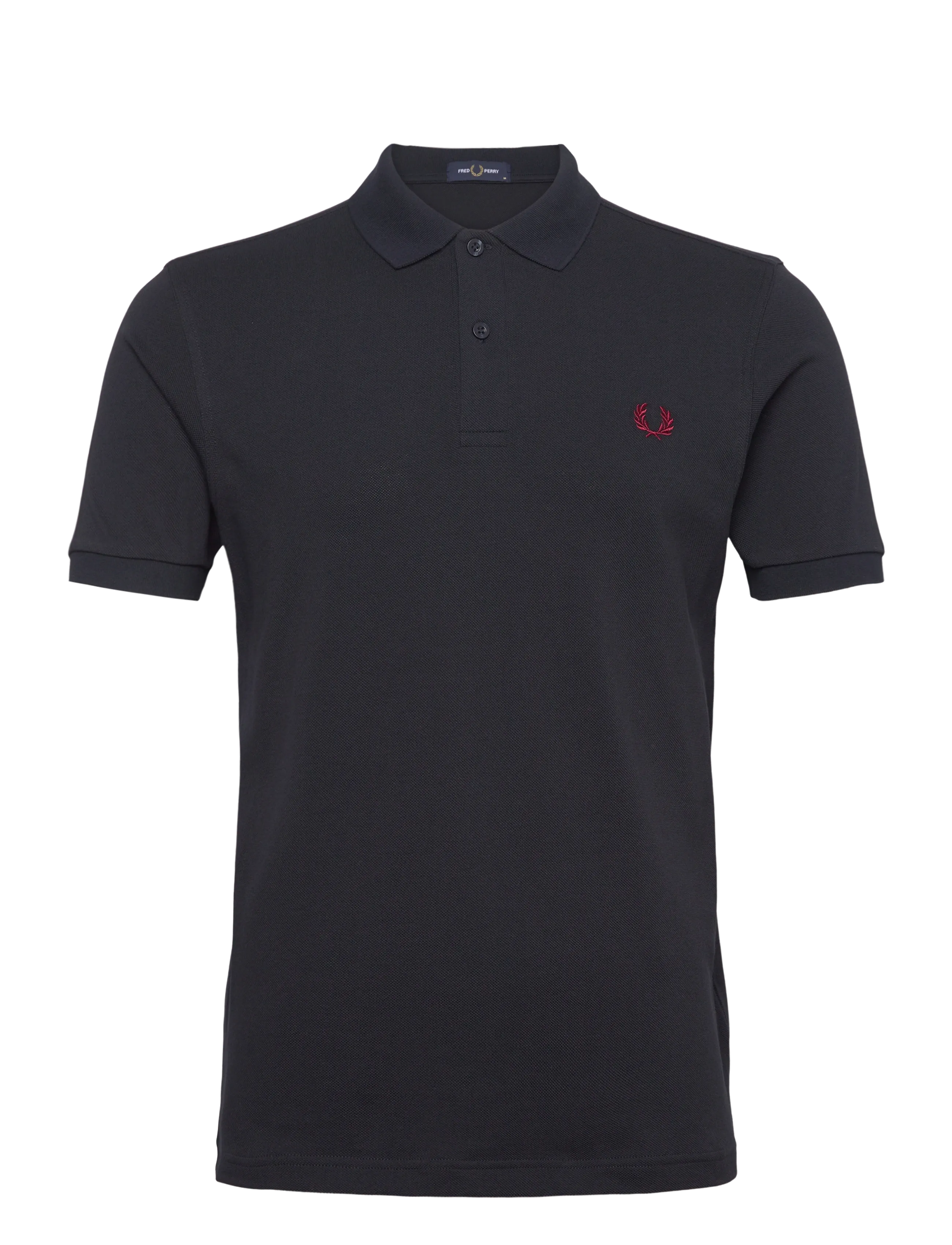 THE FRED PERRY SHIRT - NAVY / BURNT RED