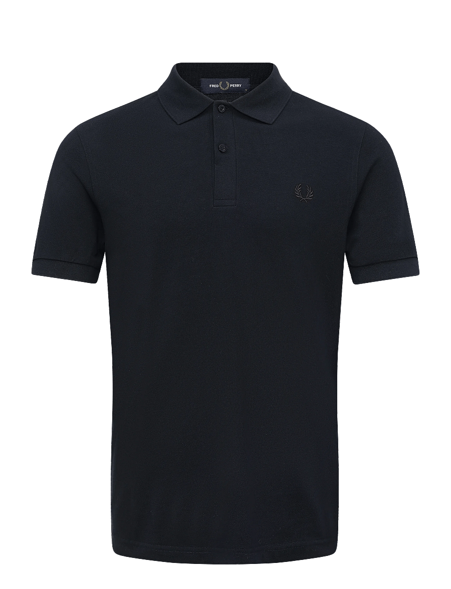 Fred Perry - THE FRED PERRY SHIRT - kortærmede poloer - navy/rich brown - 1