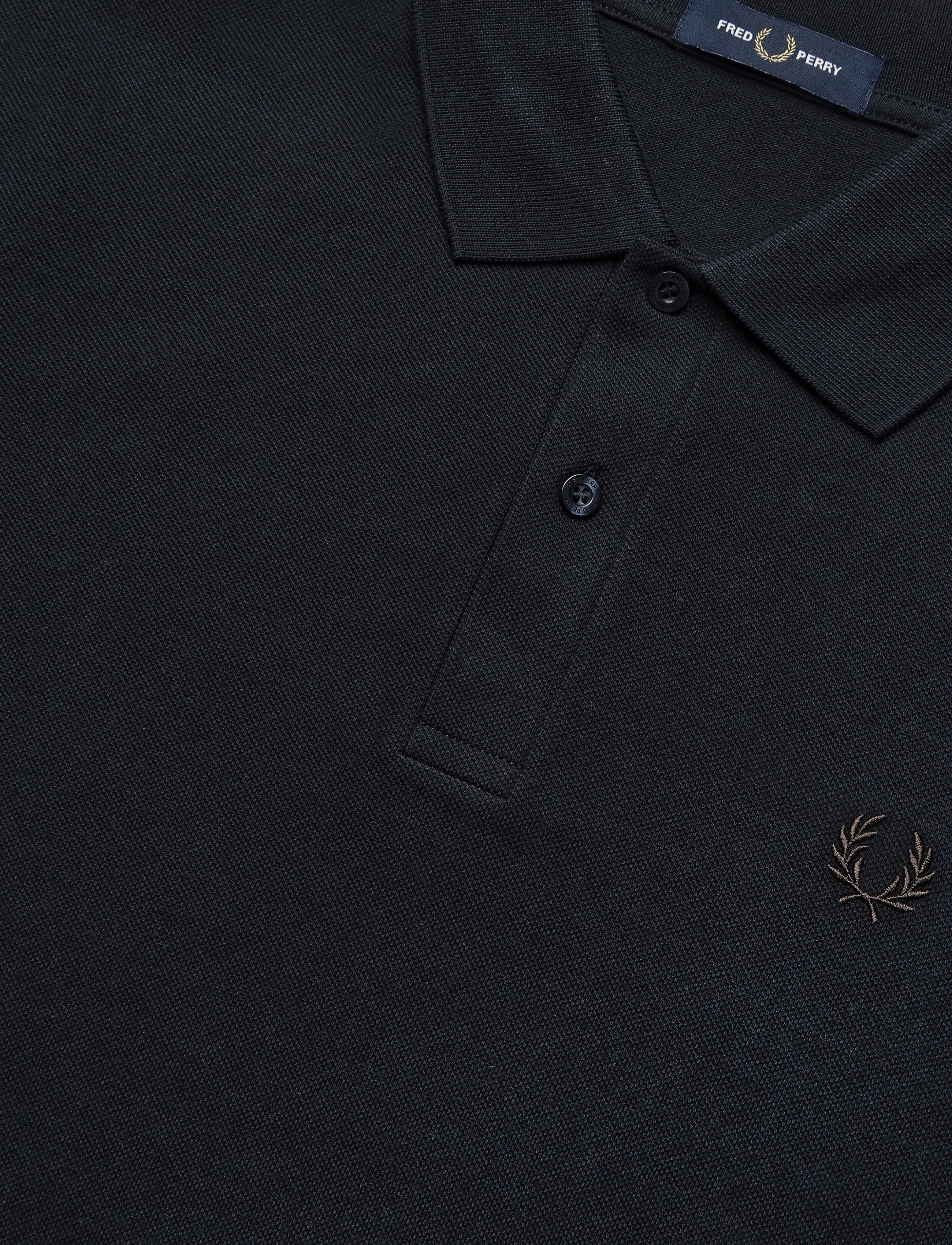 Fred Perry - THE FRED PERRY SHIRT - kortærmede poloer - navy/rich brown - 4
