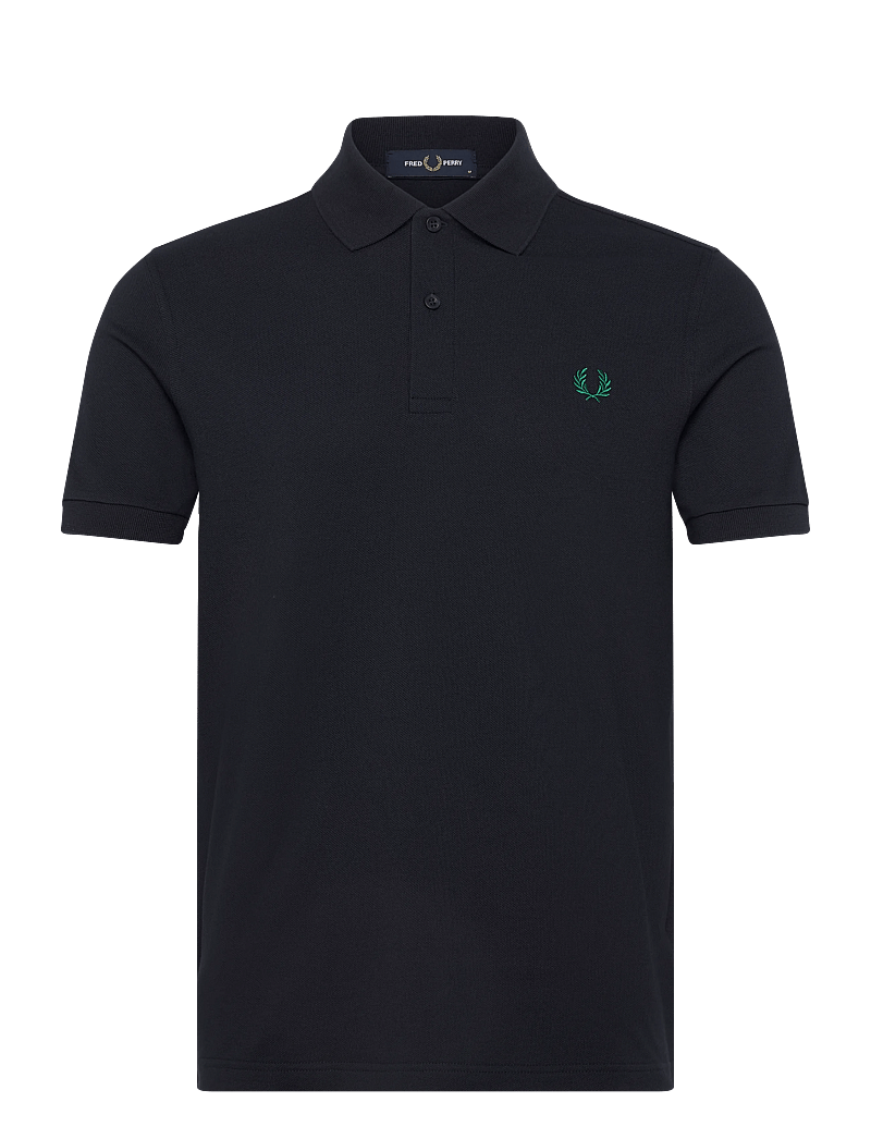 Fred Perry - THE FRED PERRY SHIRT - kortärmade pikéer - navy / sport green - 1