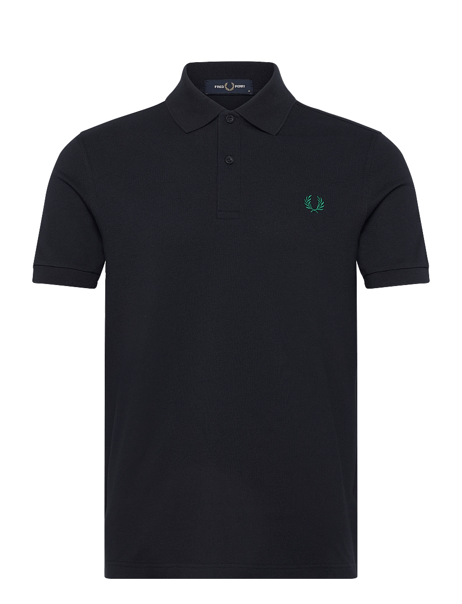 Fred Perry - THE FRED PERRY SHIRT - korte mouwen - navy / sport green - 1