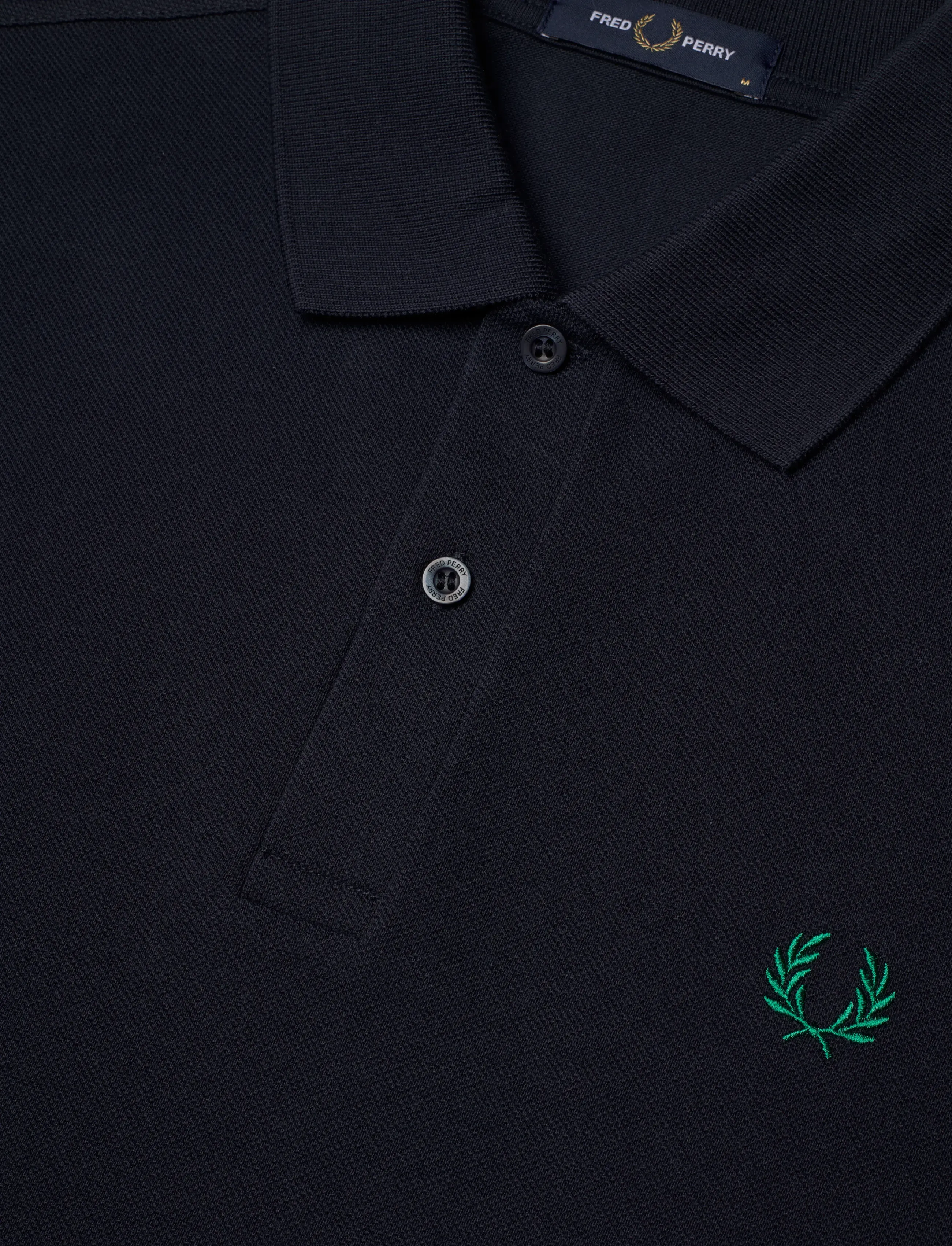Fred Perry - THE FRED PERRY SHIRT - short-sleeved polos - navy / sport green - 4