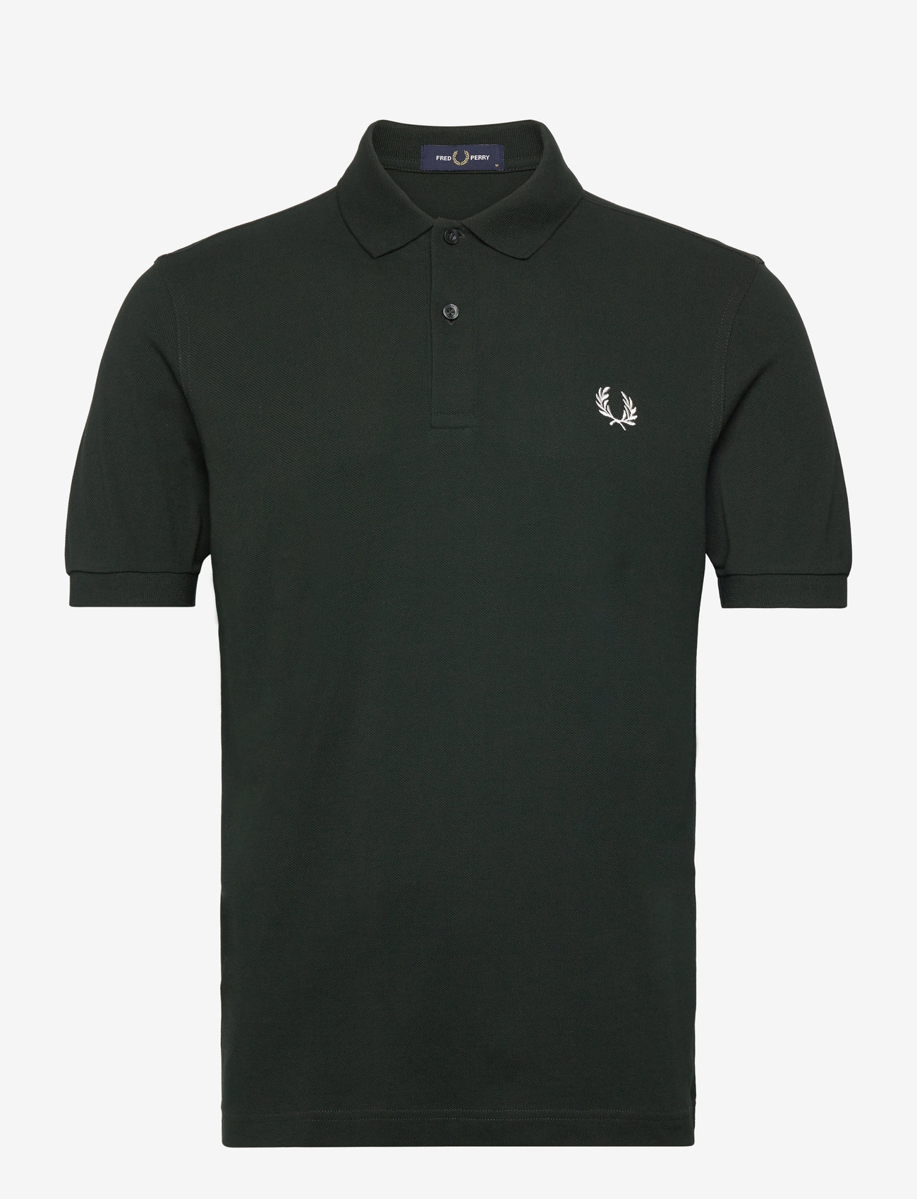 Fred Perry - THE FRED PERRY SHIRT - kurzärmelig - nightgreen/snwht - 0