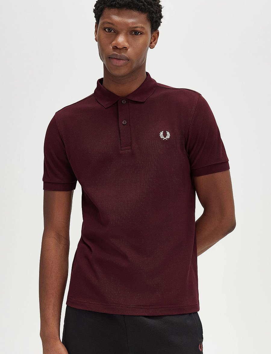 Fred Perry - THE FRED PERRY SHIRT - kurzärmelig - oxblood - 4