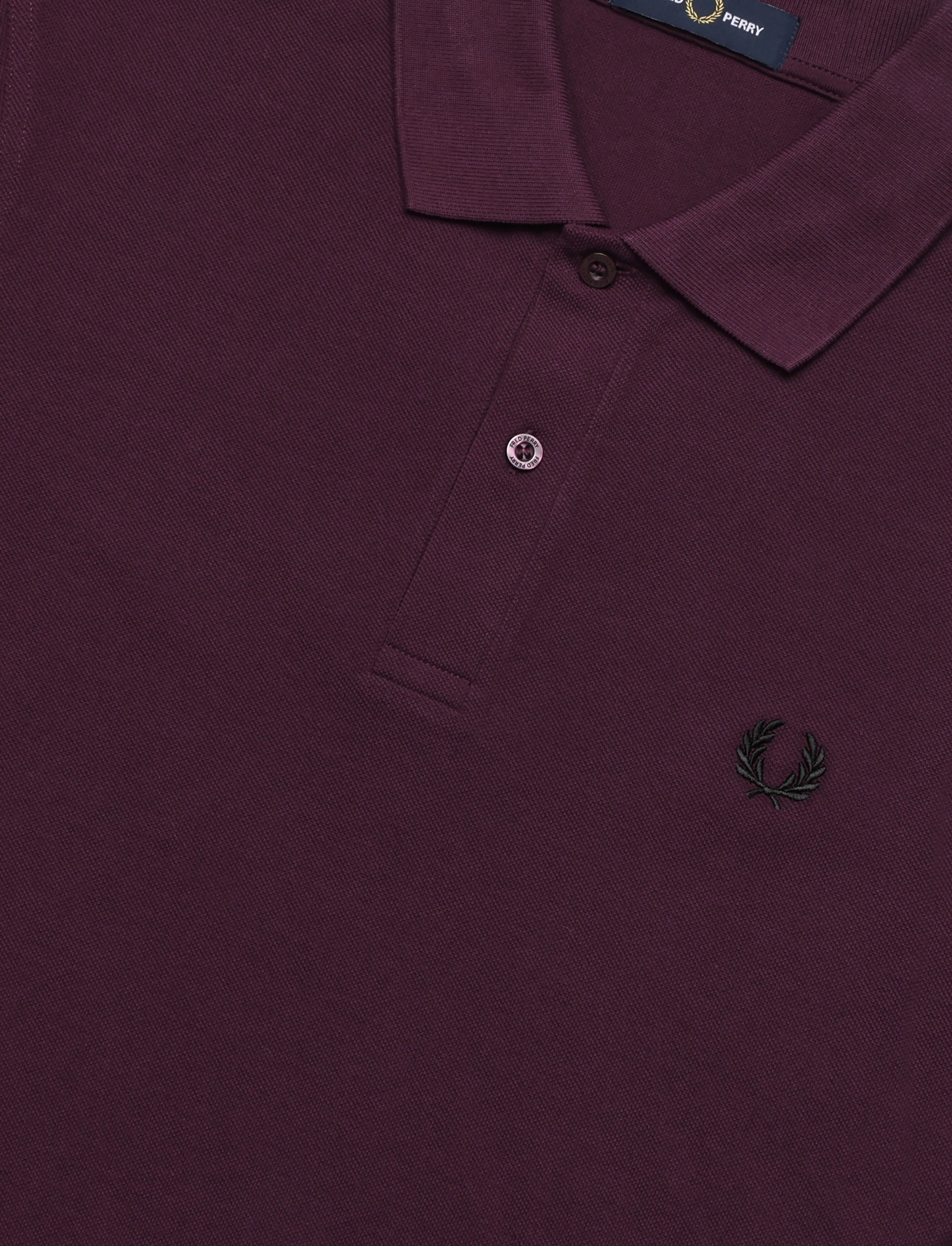 Fred Perry - THE FRED PERRY SHIRT - short-sleeved polos - plum/black - 4