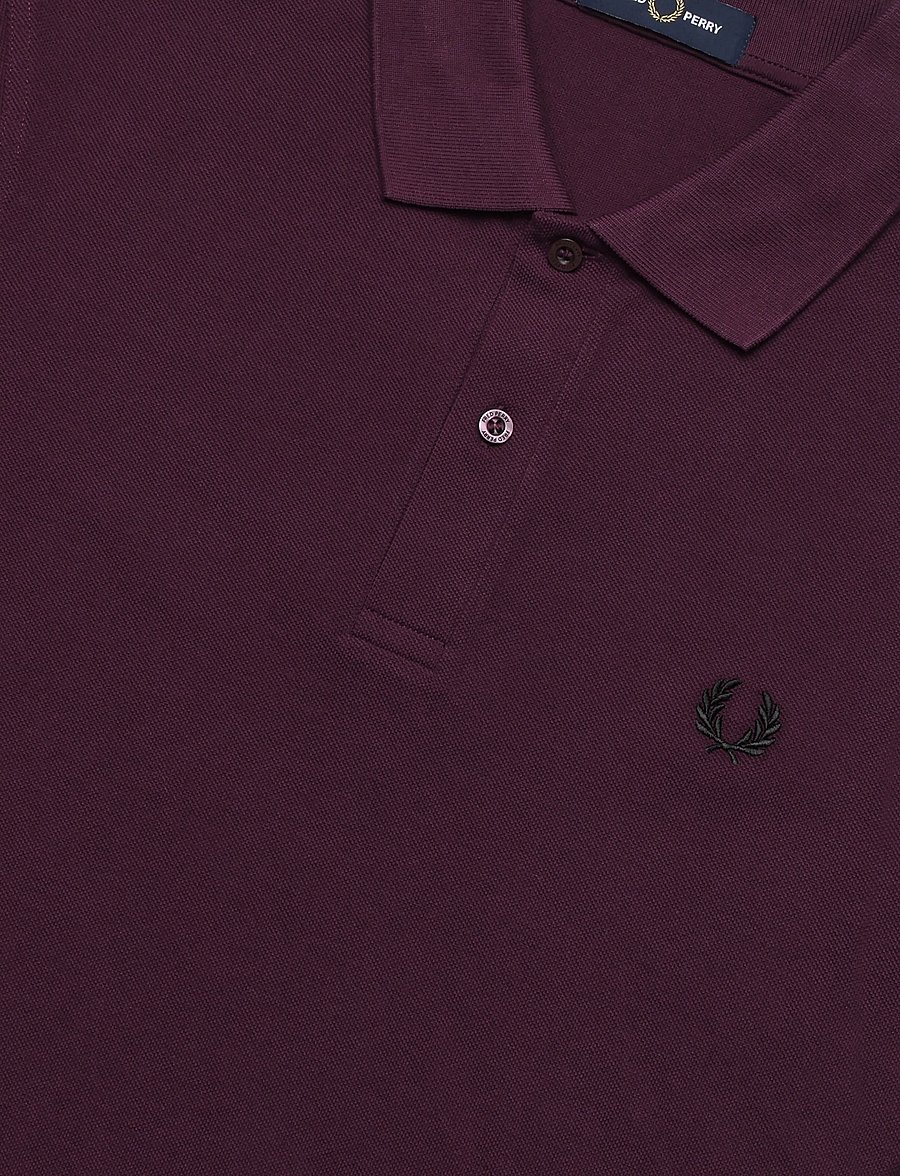 Fred Perry - THE FRED PERRY SHIRT - short-sleeved polos - plum/black - 4