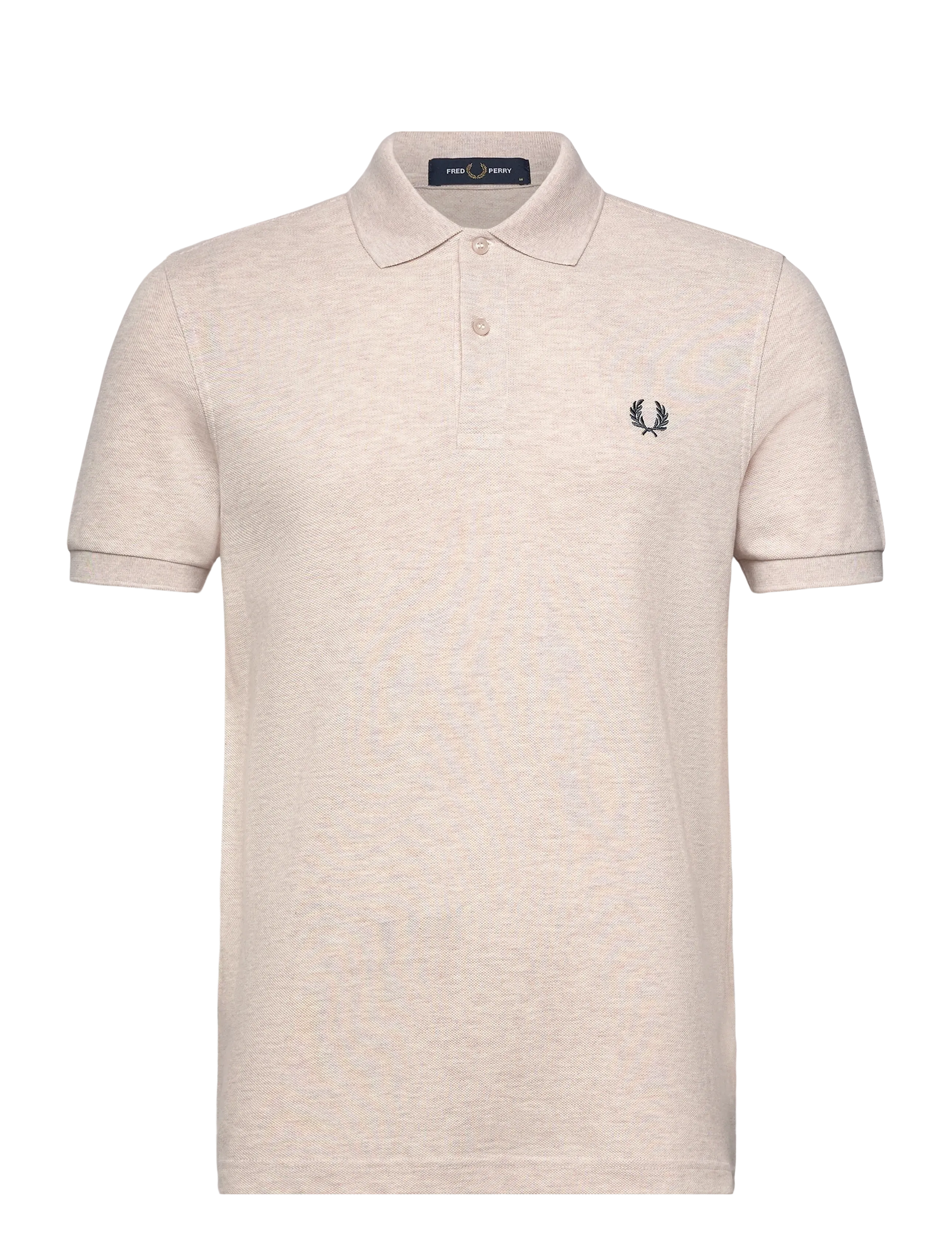 Fred Perry THE FRED PERRY SHIRT - Kurzärmelig - PORRIDGE M/ANCHOR GREY / beige