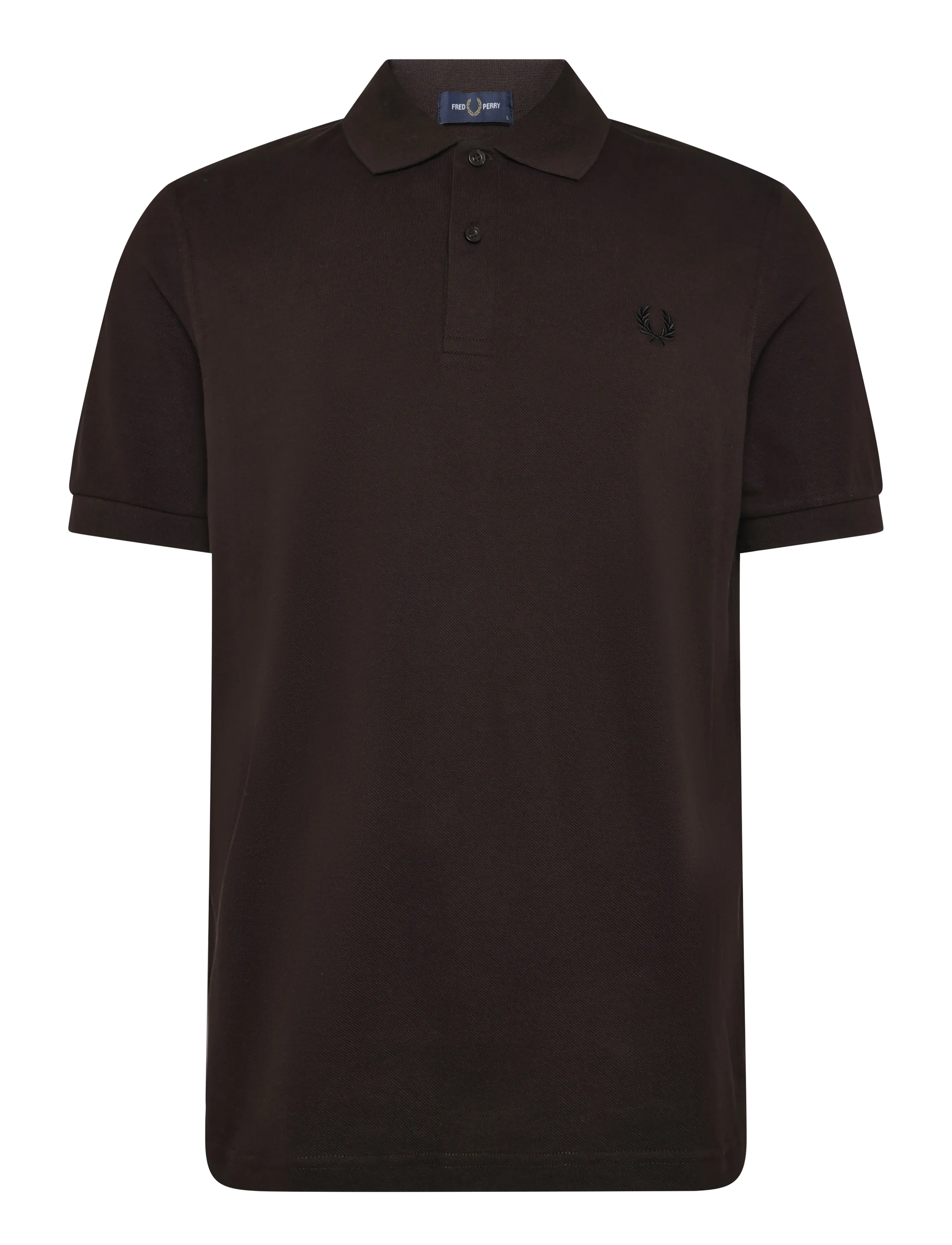 Fred Perry - THE FRED PERRY SHIRT - kurzärmelig - rich brown/black - 1