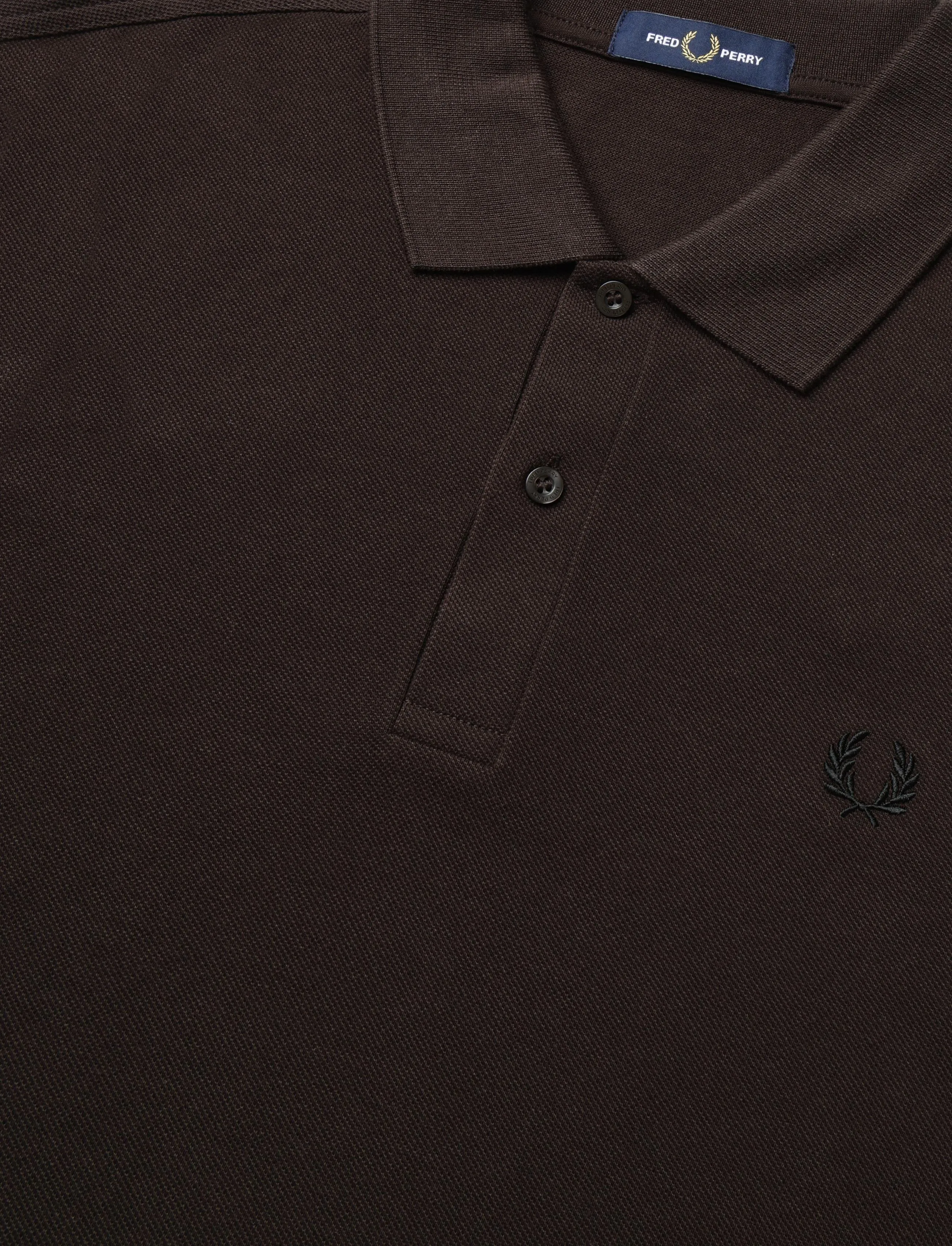 Fred Perry - THE FRED PERRY SHIRT - kurzärmelig - rich brown/black - 4