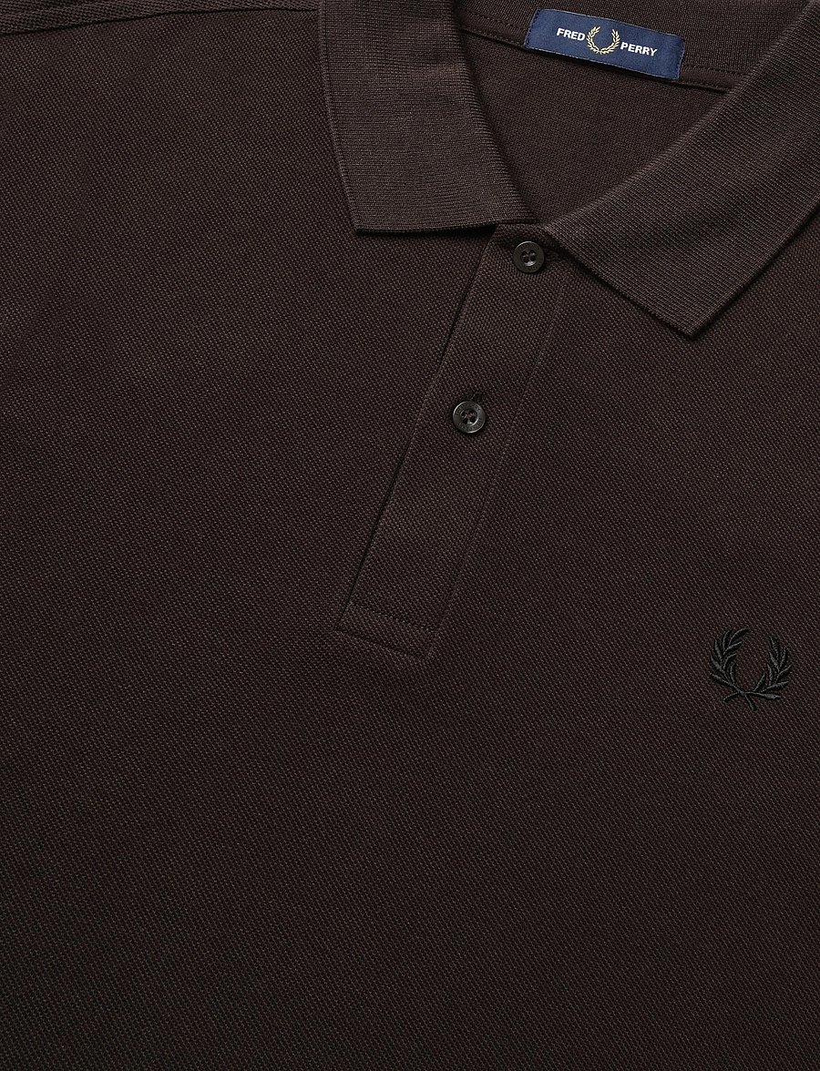 Fred Perry - THE FRED PERRY SHIRT - kurzärmelig - rich brown/black - 4