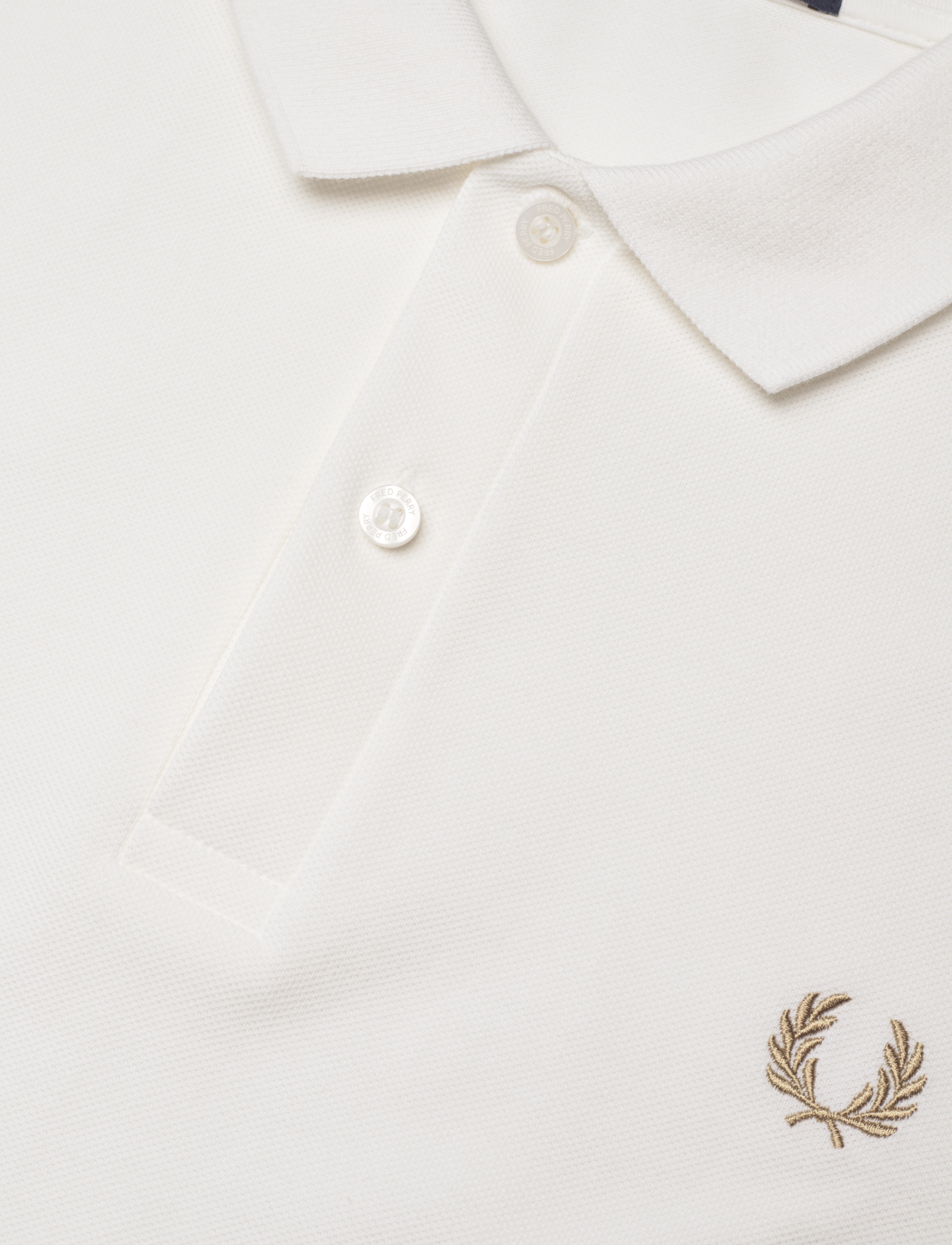 Fred Perry - THE FRED PERRY SHIRT - kortærmede poloer - snw wht/ wrm stn - 2