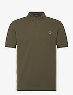 THE FRED PERRY SHIRT - UNIGREEN/LGHTICE