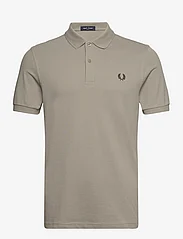 Fred Perry - THE FRED PERRY SHIRT - kortermede - warm grey/brick - 0