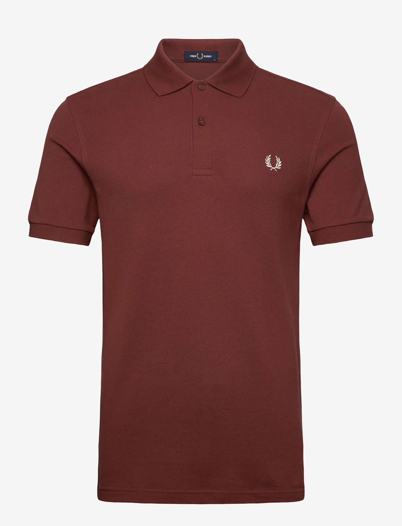 Fred Perry - THE FRED PERRY SHIRT - kortærmede poloer - whiskybrown/ecru - 0