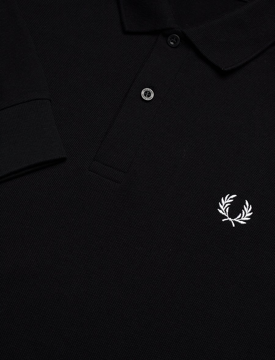 Fred Perry - LS FRED PERRY SHIRT - langärmelig - black - 4
