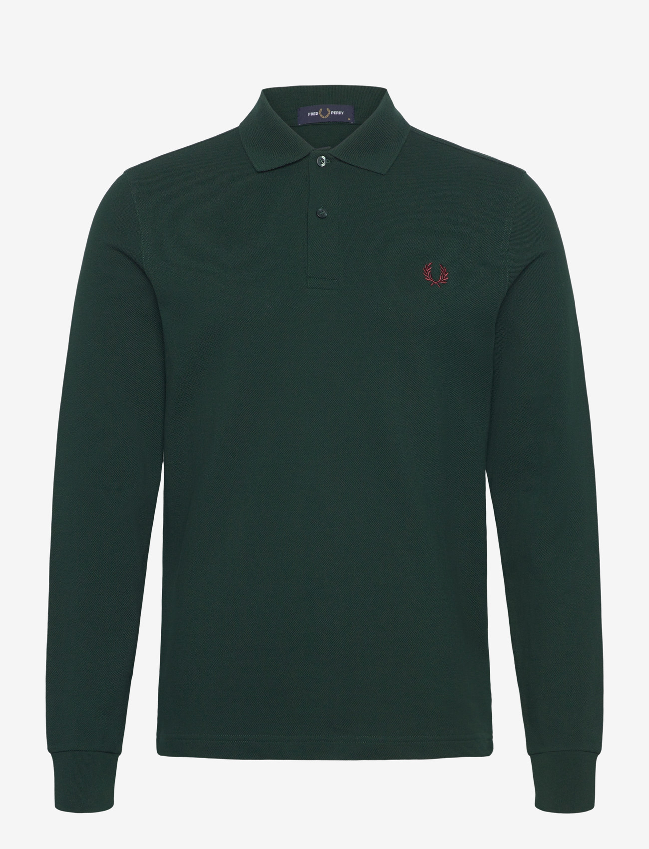 Fred Perry - L/S FRED PERRY SHIRT - langærmede poloer - grassroots/oxblo - 0