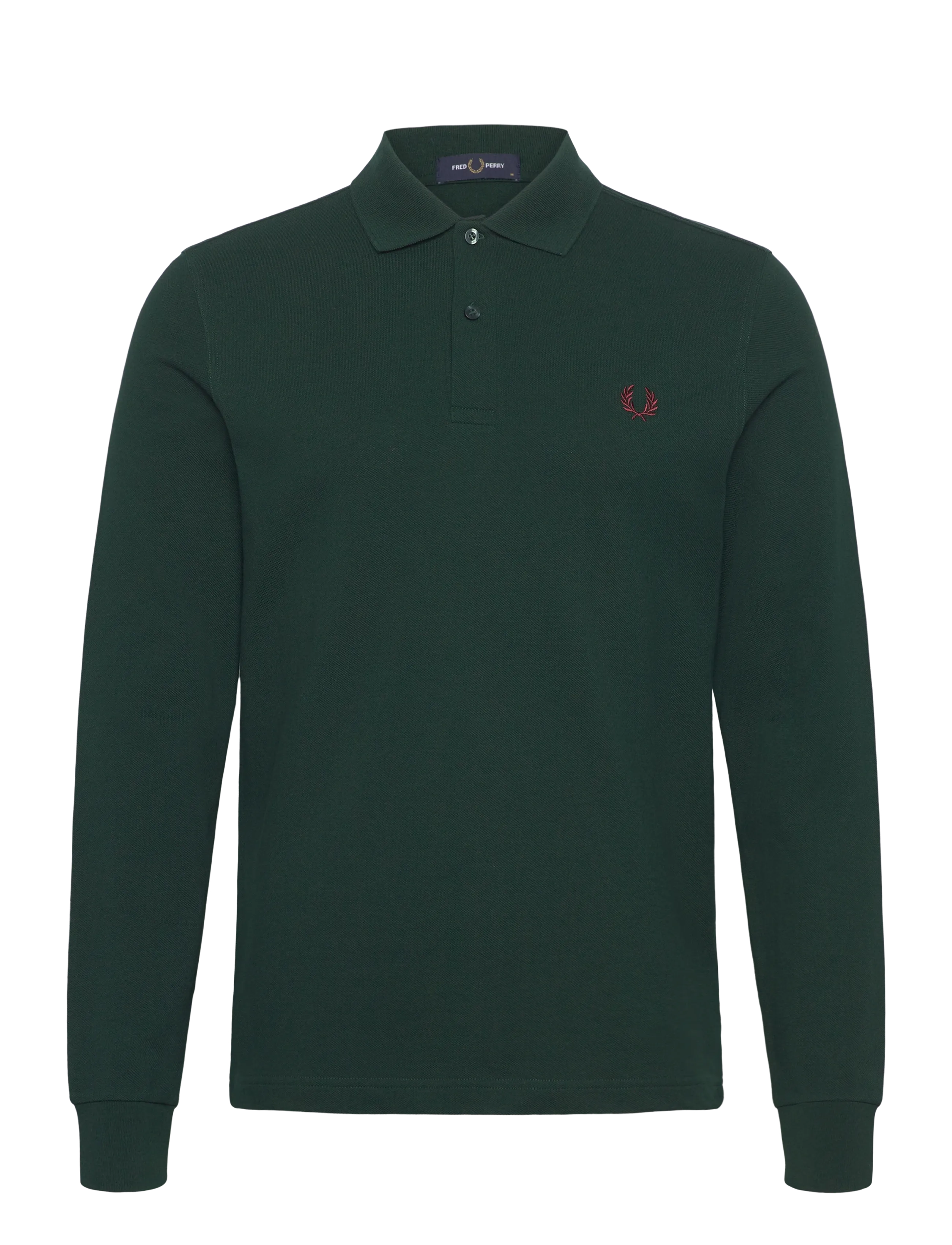 L/S FRED PERRY SHIRT - GRASSROOTS/OXBLO