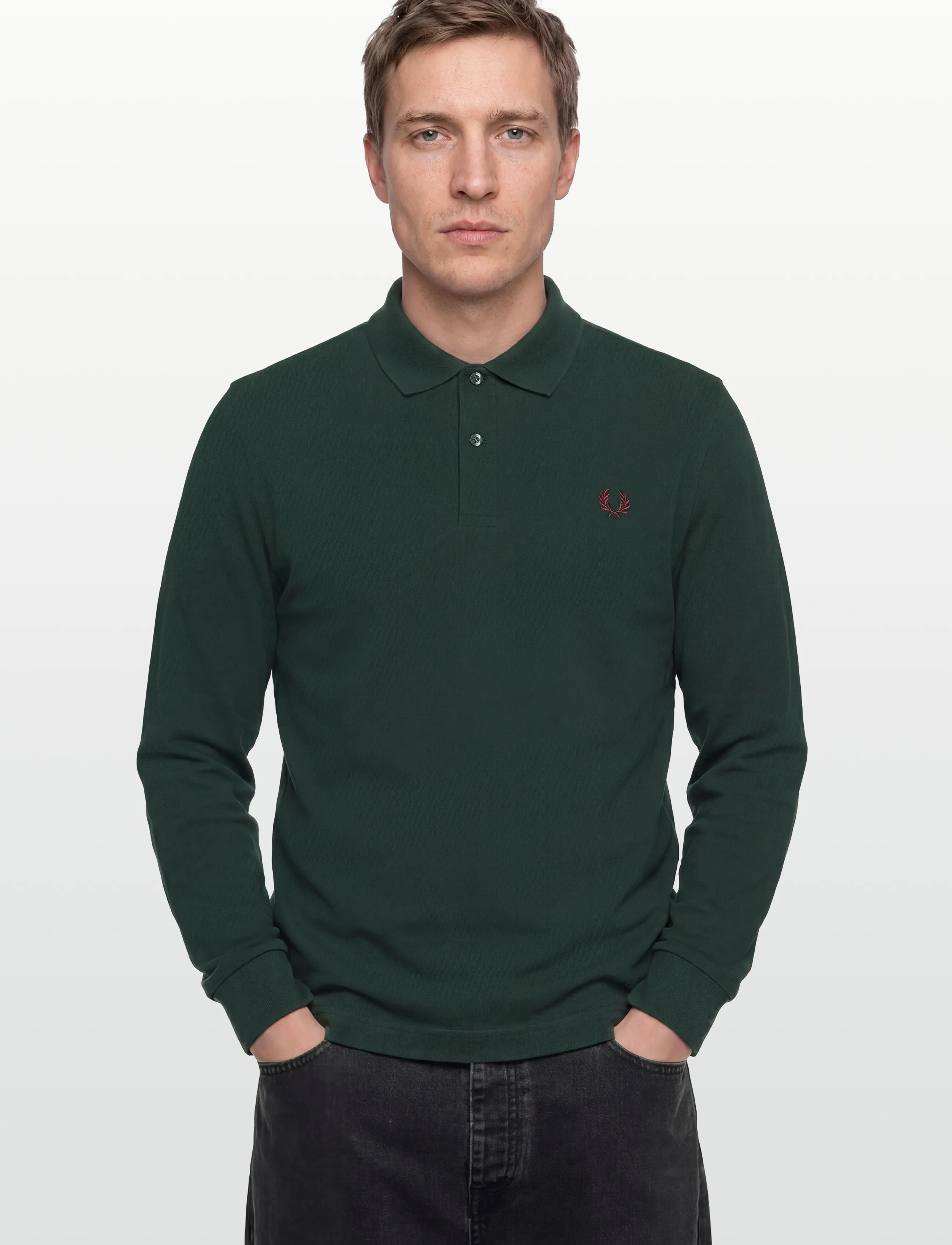 Fred Perry - LS FRED PERRY SHIRT - long-sleeved polos - grassroots/oxblo - 3