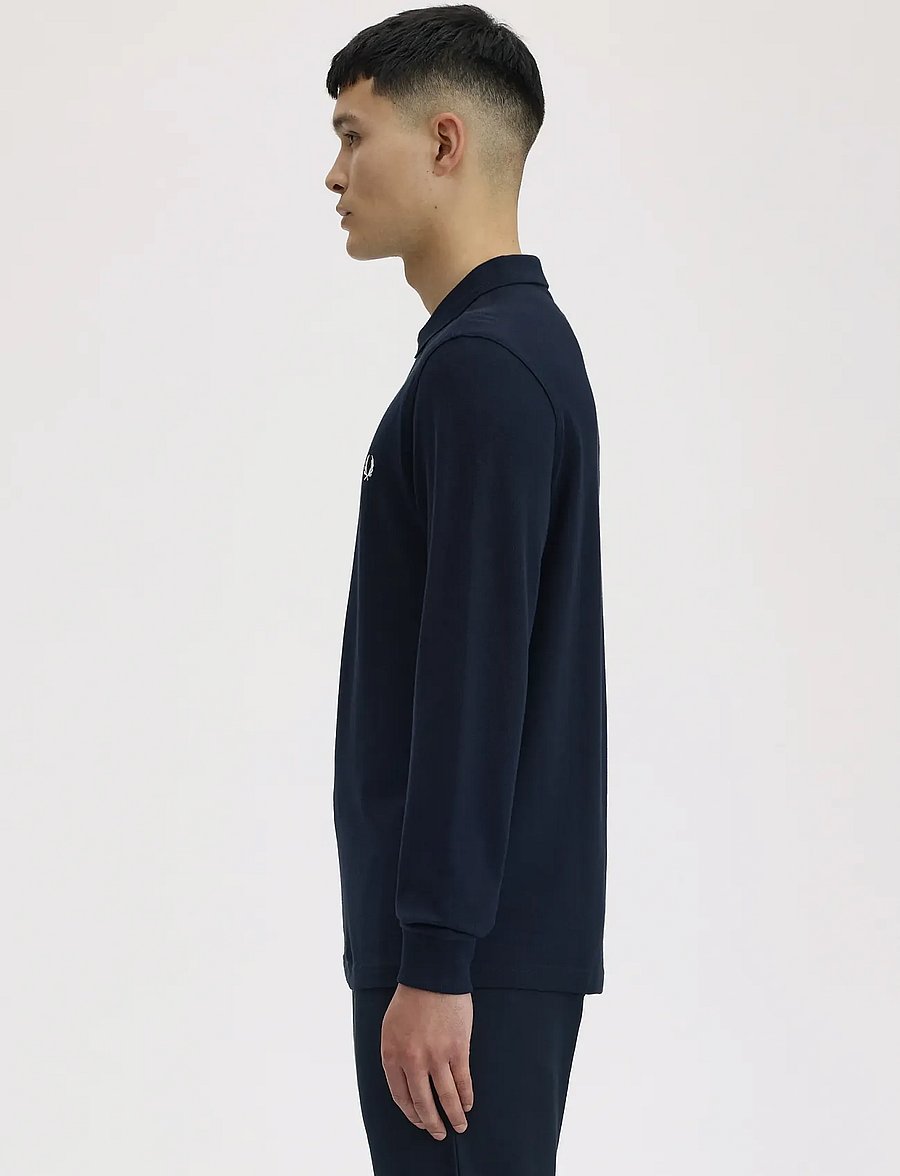 Fred Perry - LS FRED PERRY SHIRT - polos à manches longues - navy - 3