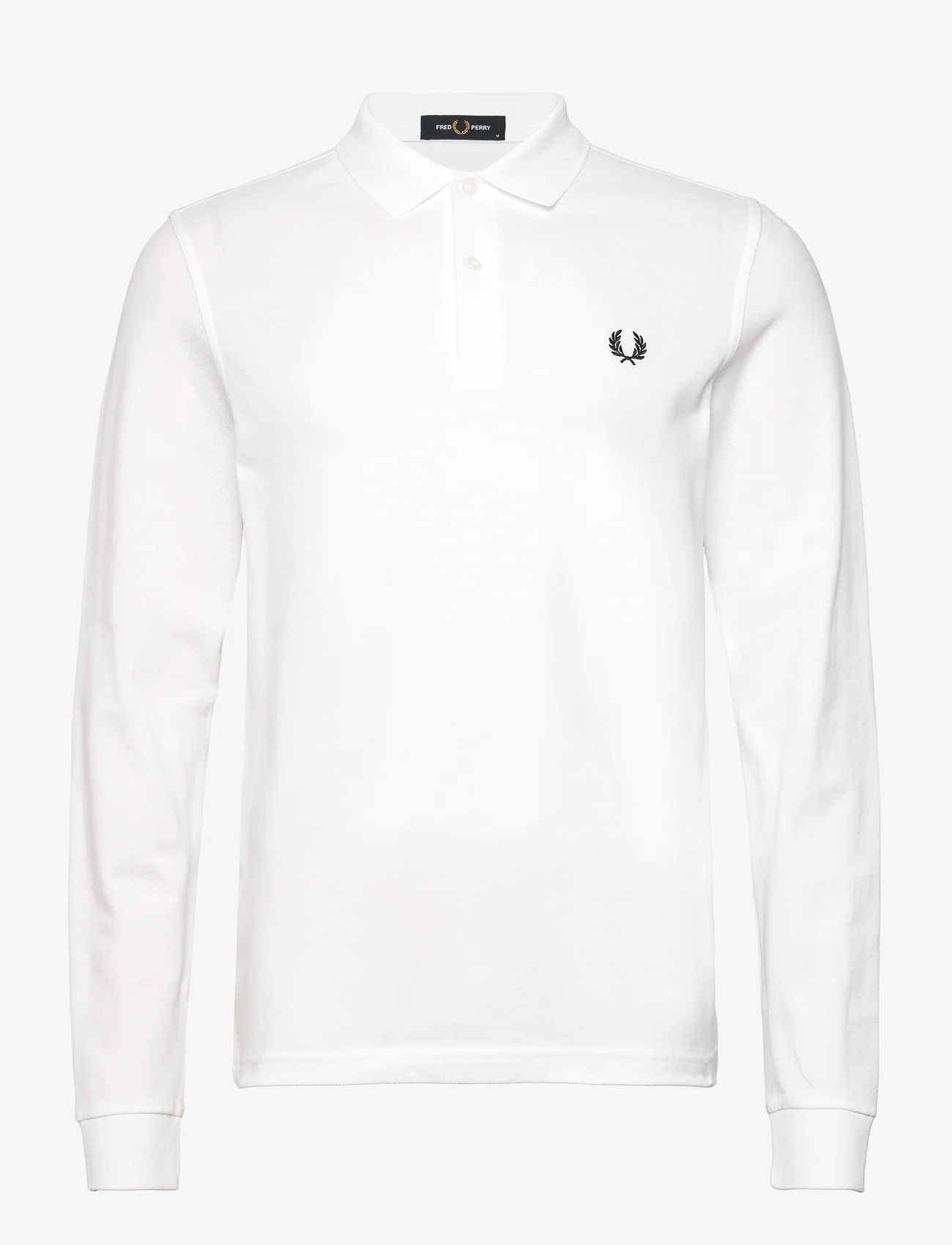 Fred Perry - L/S PLAIN FP SHIRT - langermede - white - 0