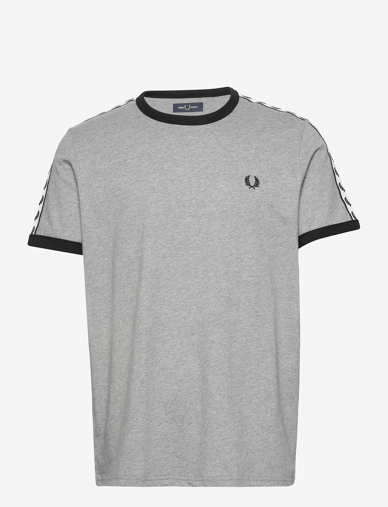 Fred Perry - TAPED RINGER T-SHIRT - steel marl - 0