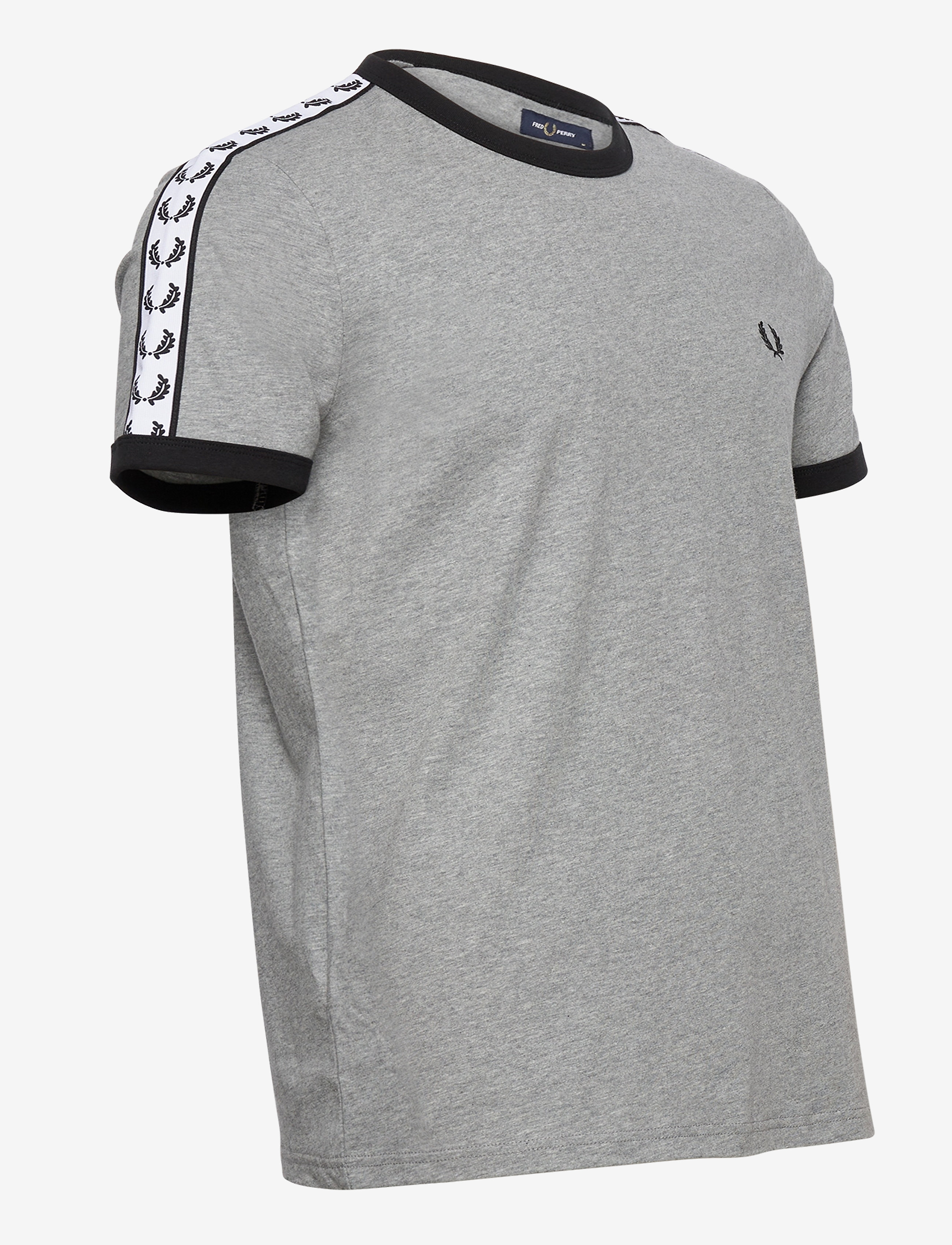 Fred Perry - TAPED RINGER T-SHIRT - steel marl - 2