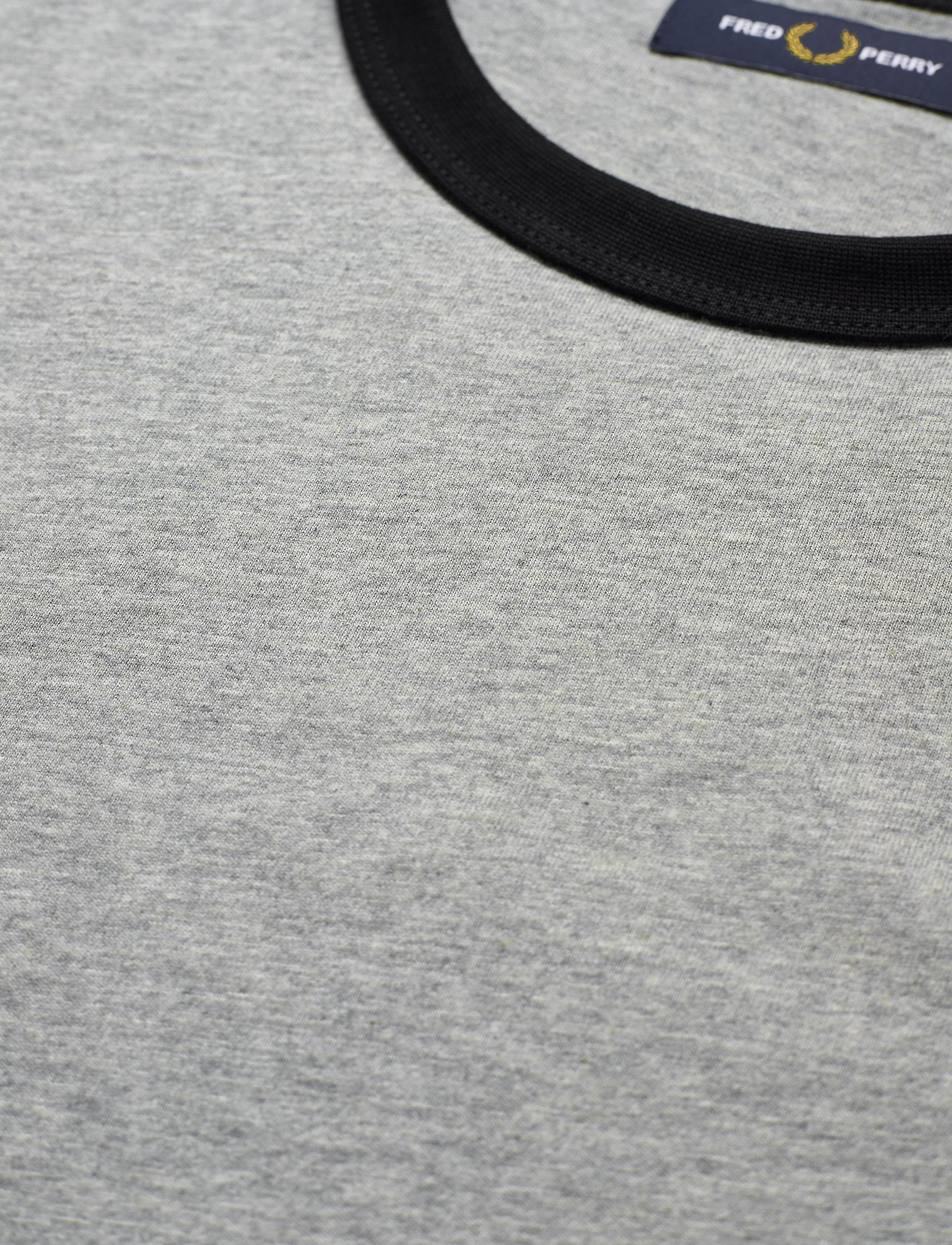 Fred Perry - TAPED RINGER T-SHIRT - steel marl - 4