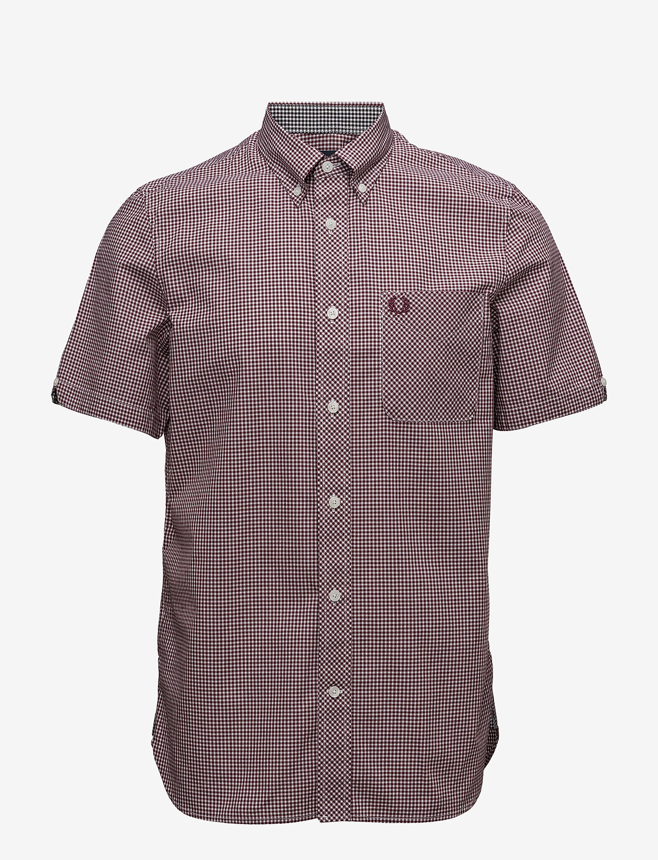 CLASSIC GINGHAM SHIRT - MAHOGANY