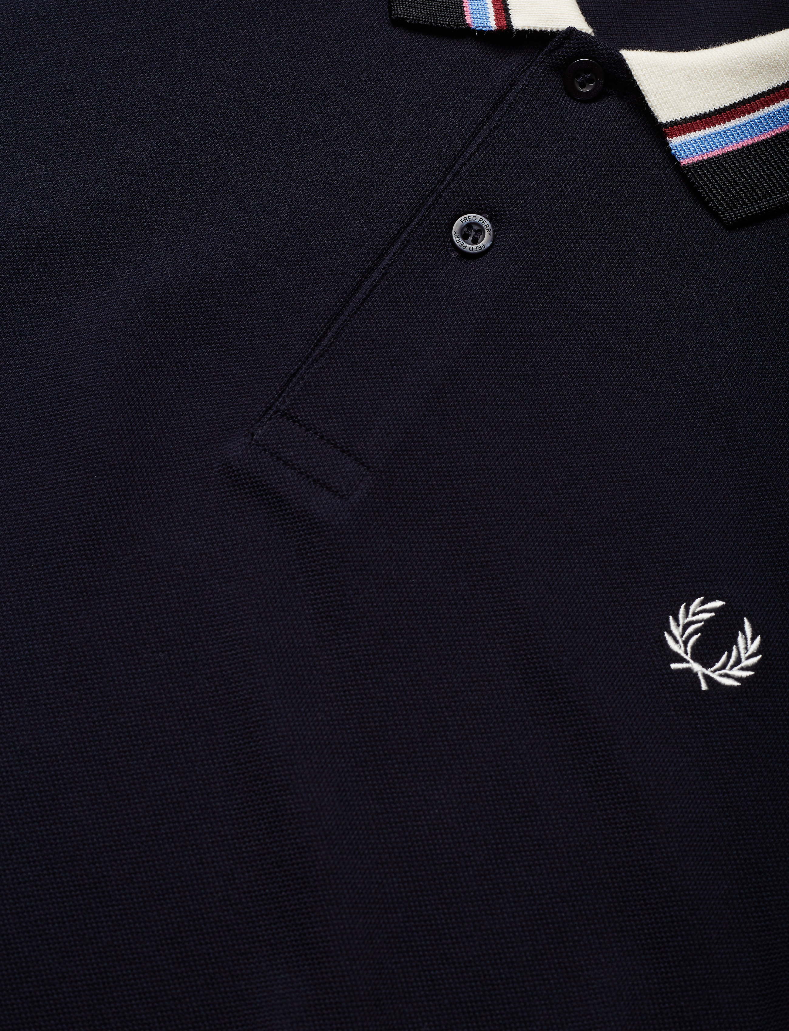 Fred Perry - Abstract Pique Shirt - graphite - 2