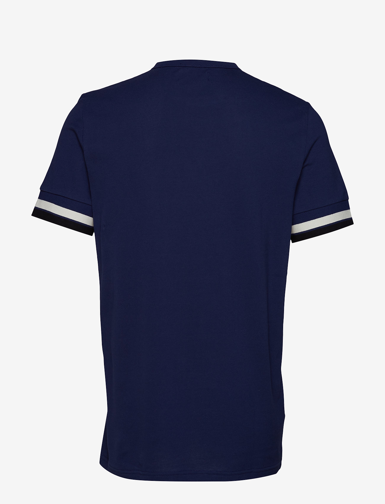 Fred Perry - Stripe Pique Henley - navy - 1