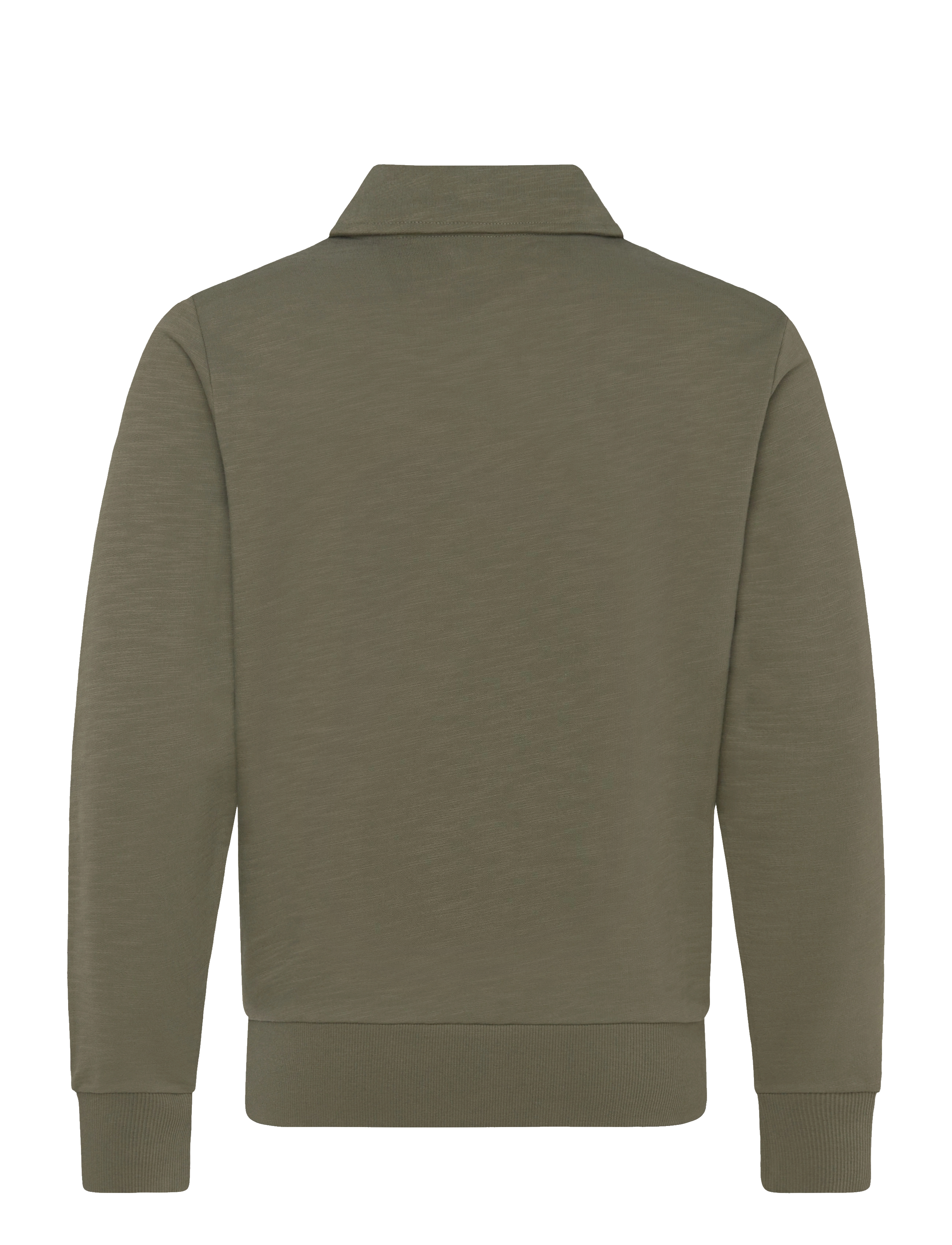 Fred Perry - Z/N COLLAR SWEATSHIRT - laurel wreath green - 2