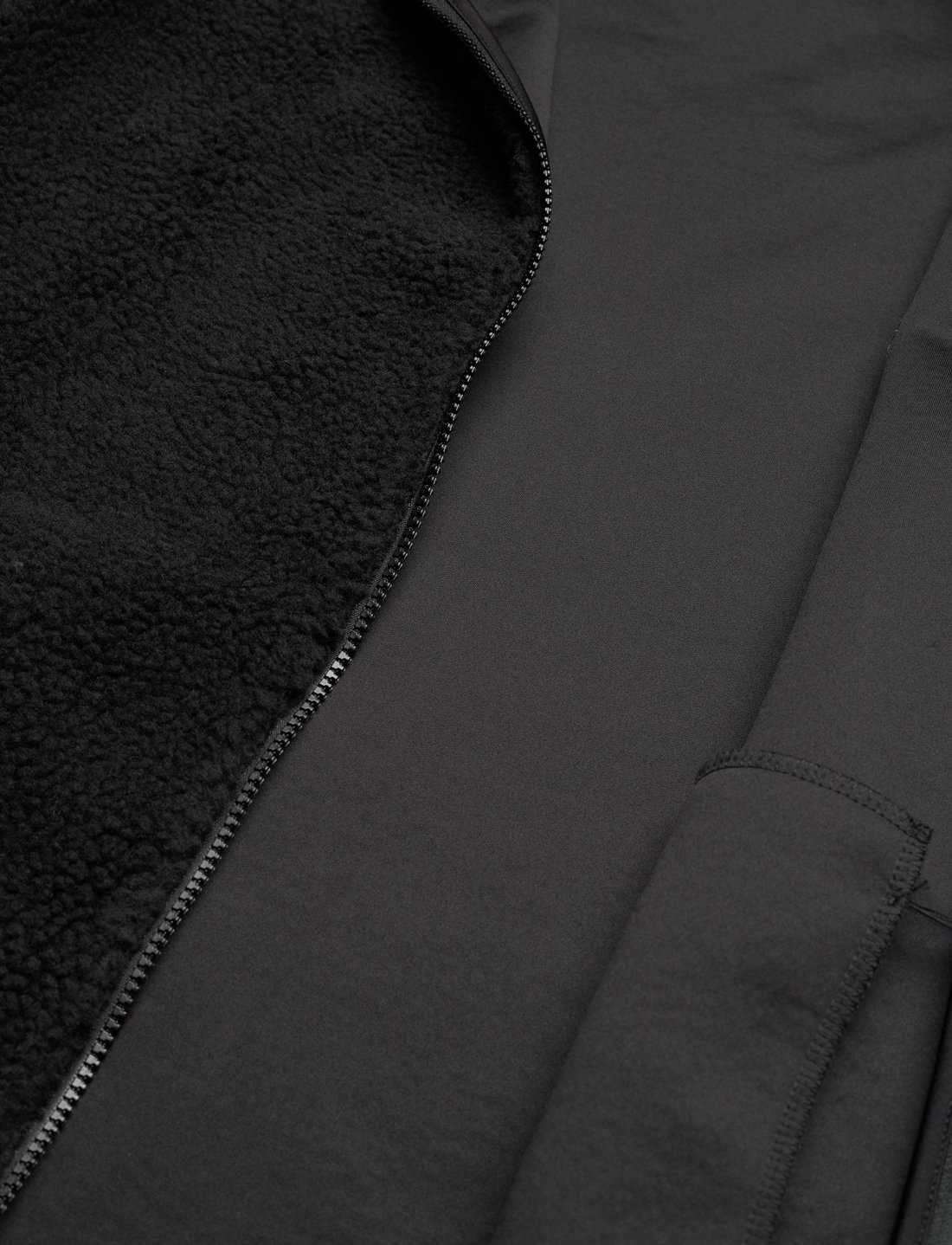 Fred perry borg 2025 zip through fleece jacket