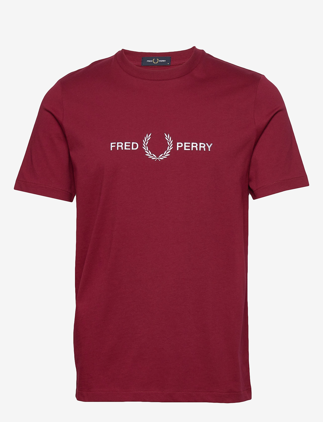 Fred Perry - Graphic T-Shirt - tawny port - 0