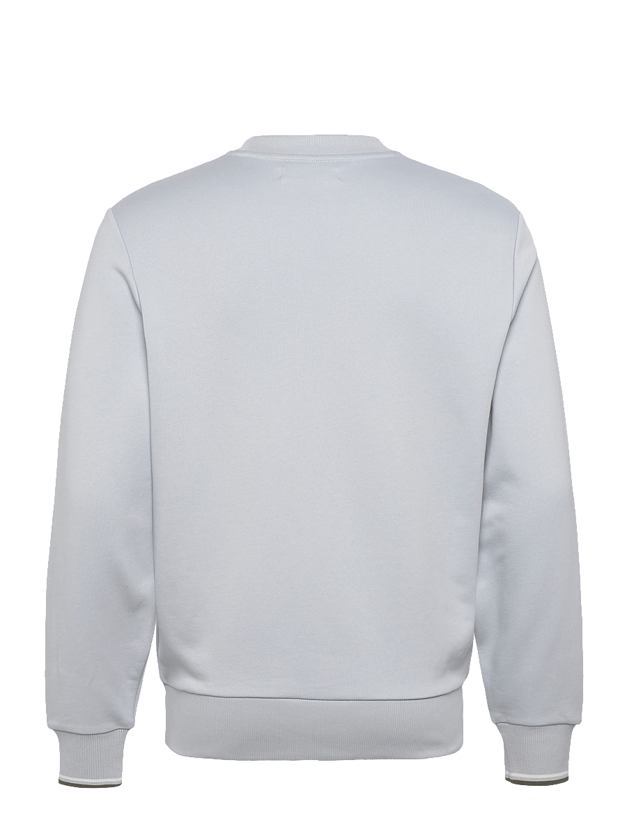 Fred Perry - CREW NECK SWEATSHIRT - sweatshirts - dusky blue / ecru / laurel wre - 2
