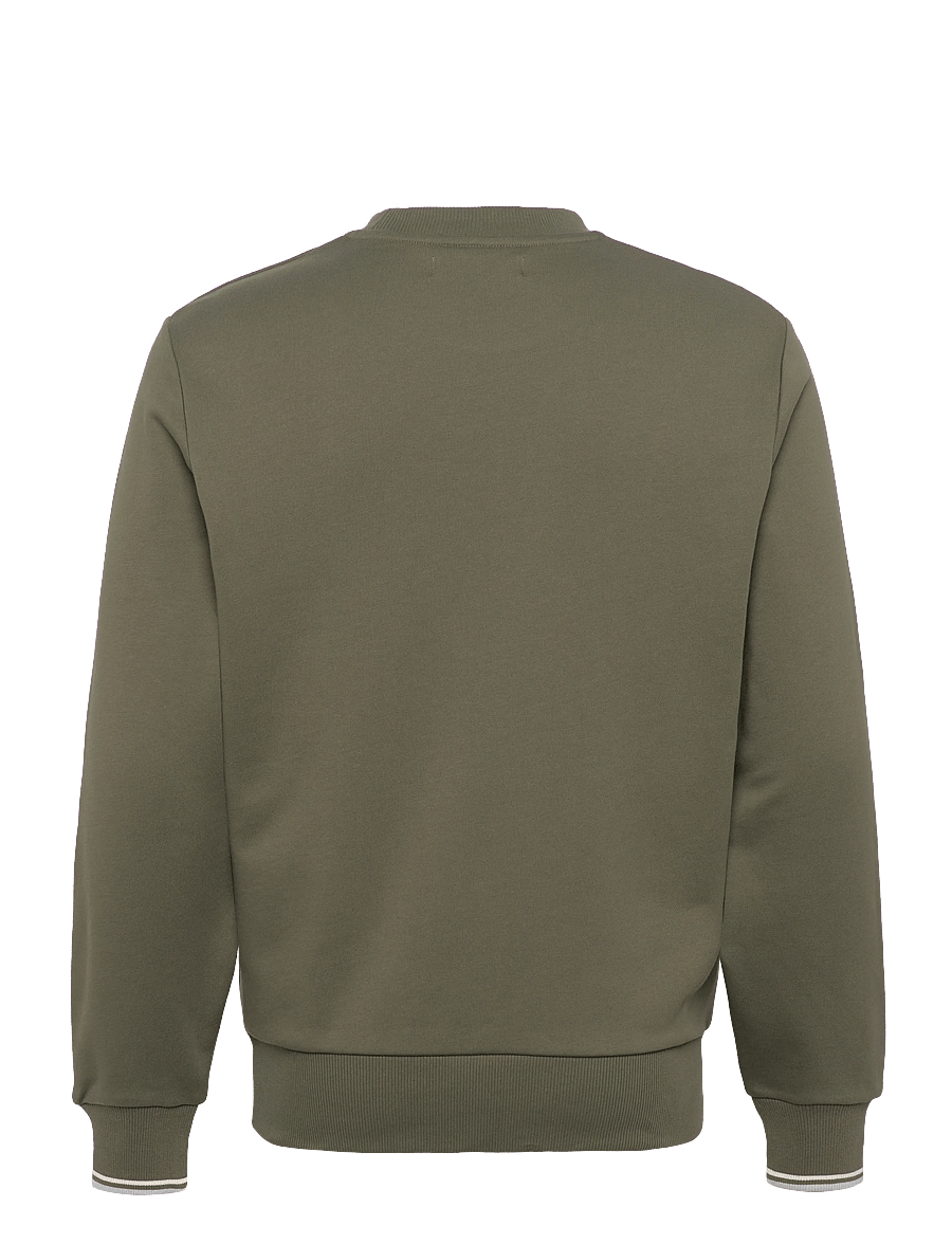 Fred Perry - CREW NECK SWEATSHIRT - sweatshirts - laurel wreath green / ecru / d - 2