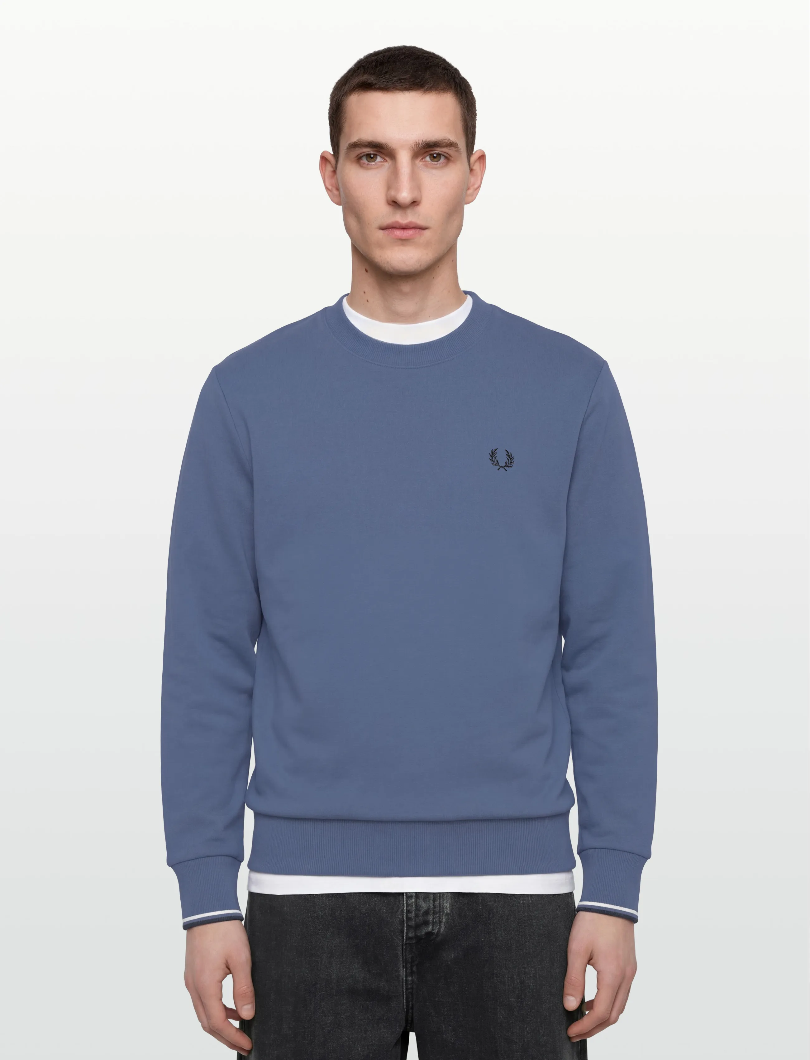 Fred Perry - CREW NECK SWEATSHIRT - sweatshirts - abl/snwt/tnsbl - 3