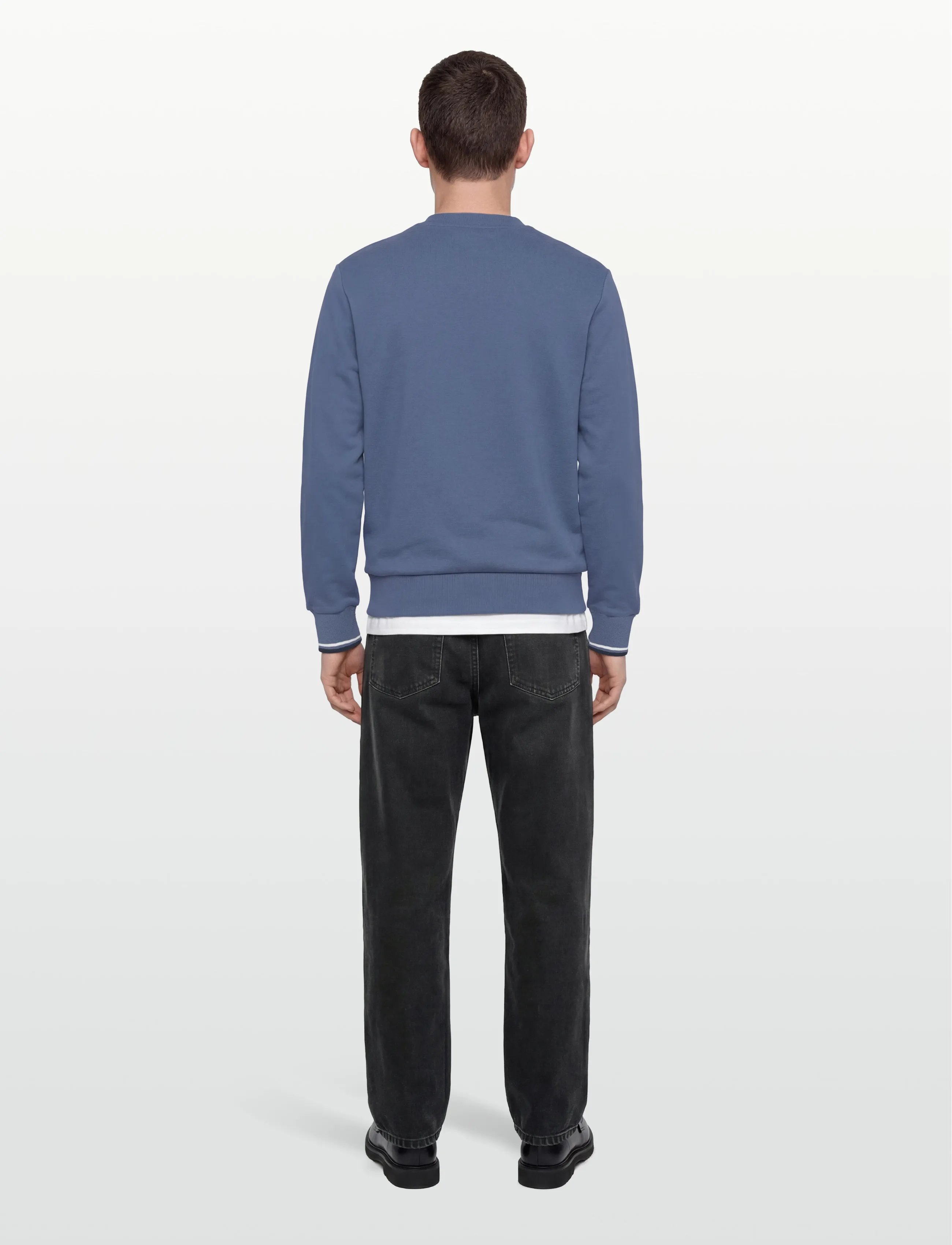 Fred Perry - CREW NECK SWEATSHIRT - sweatshirts - abl/snwt/tnsbl - 4
