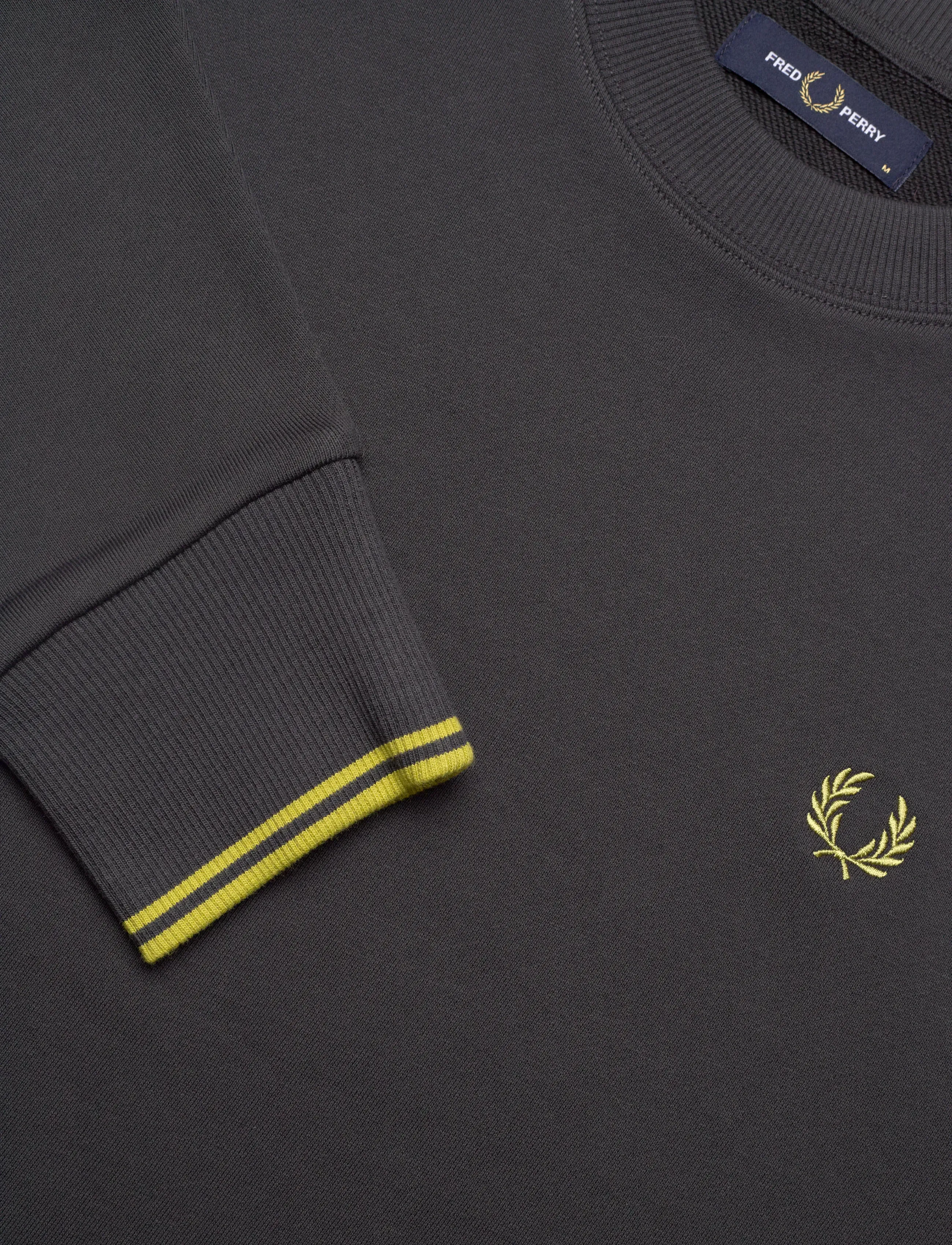 Fred Perry - CREW NECK SWEATSHIRT - vacation essentials - ancgr/tnnsblyell - 2
