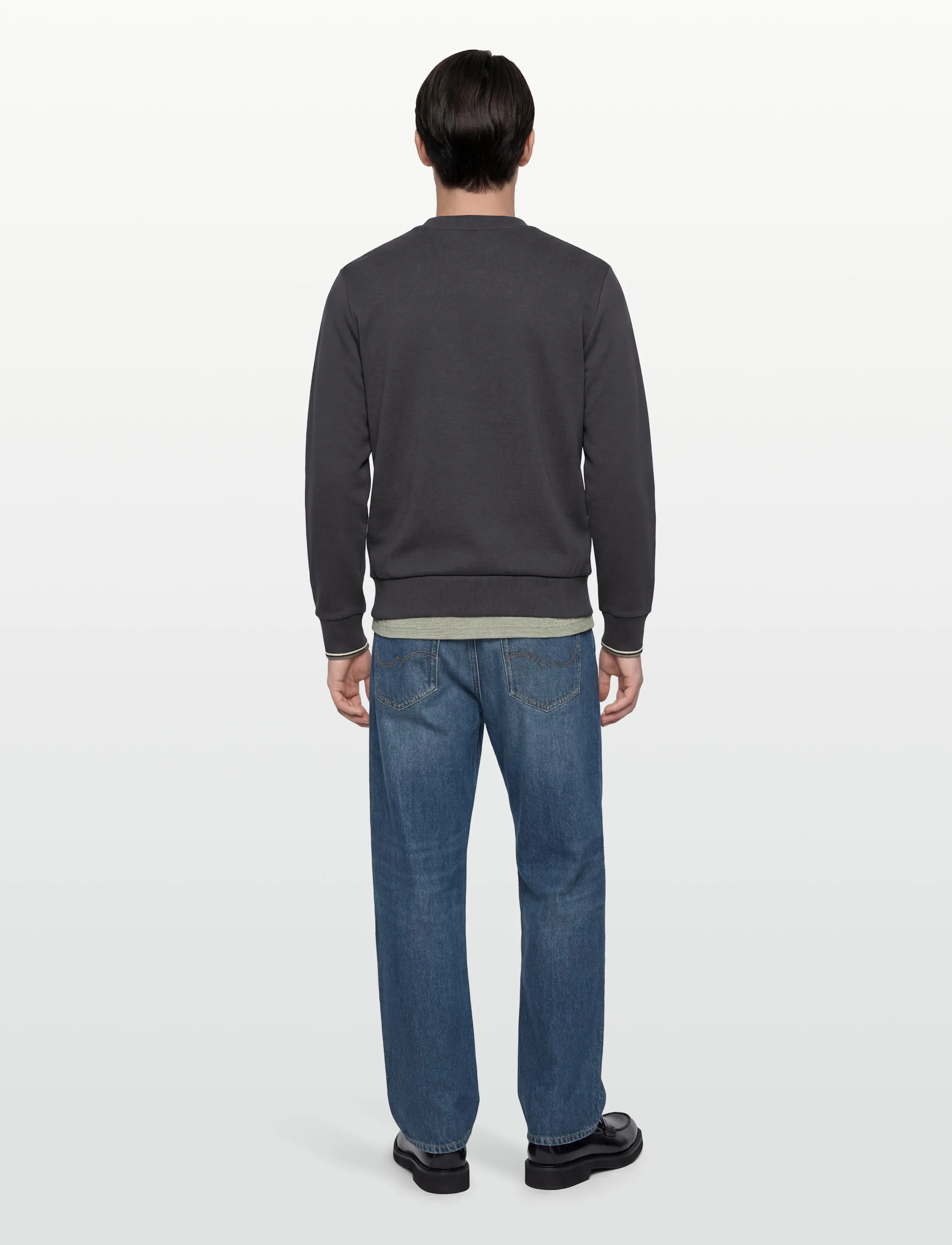 Fred Perry Crew Neck Sweatshirt herr – bild 5