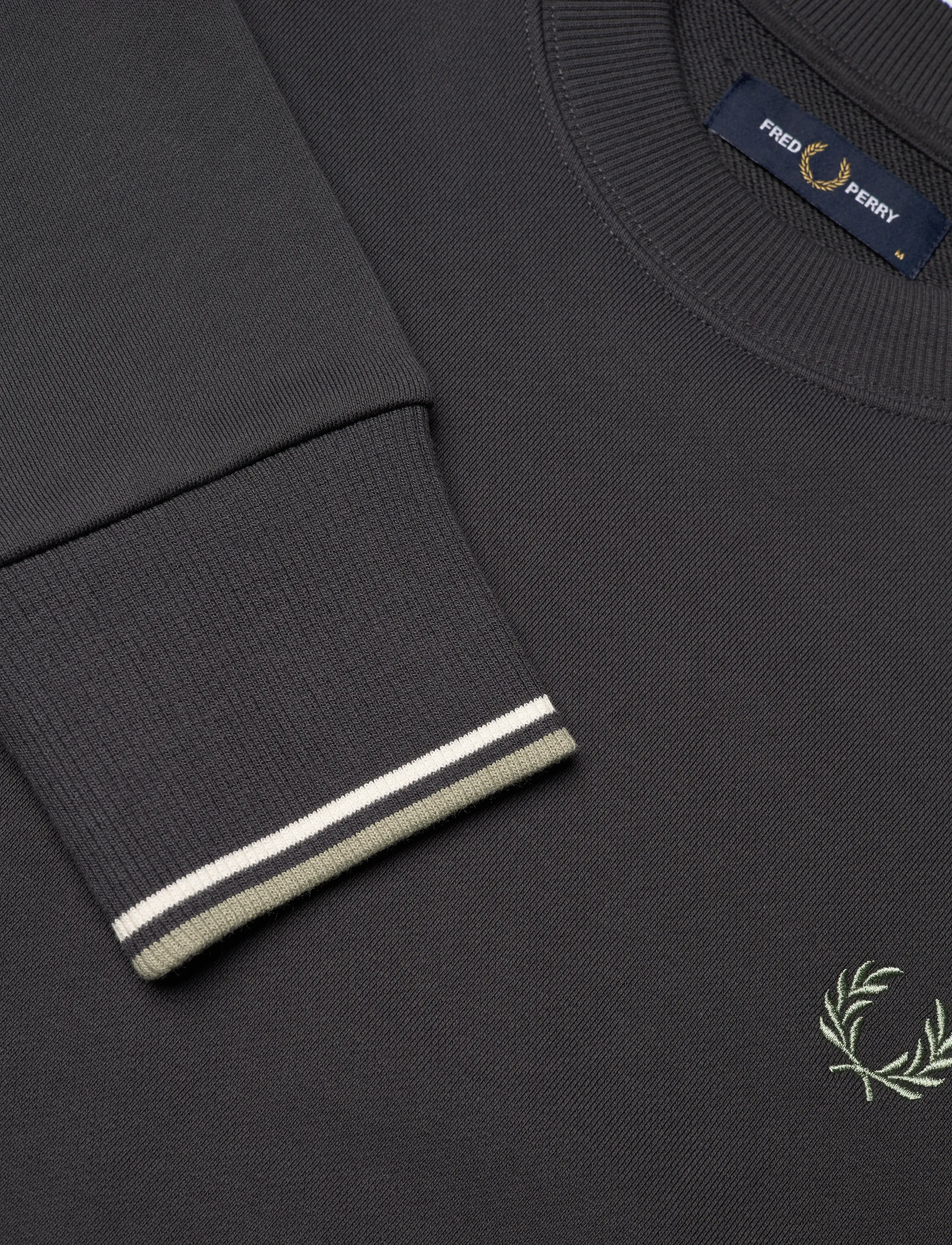 Fred Perry - CREW NECK SWEATSHIRT - sweatshirts - ancgy/ec/sgrs - 5