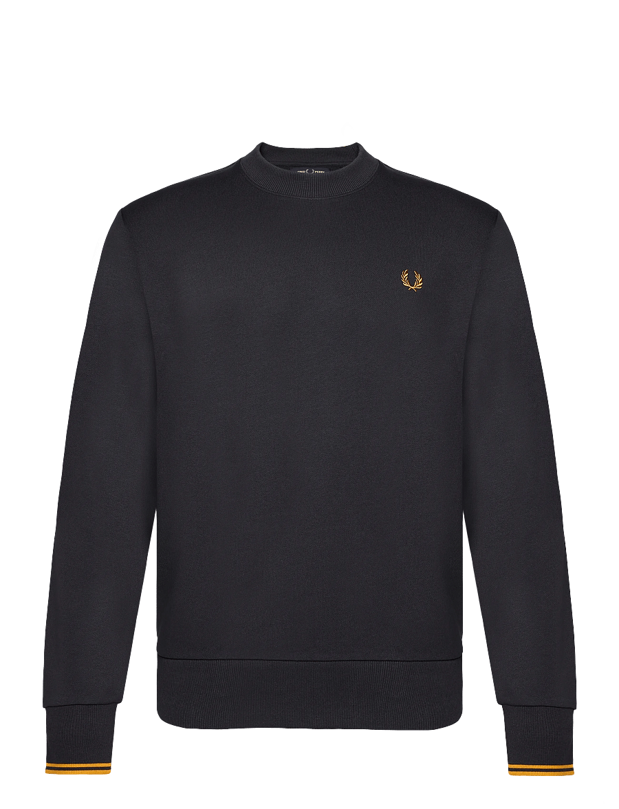 Fred Perry - CREW NECK SWEATSHIRT - sweatshirts - anchorgry/golden - 1