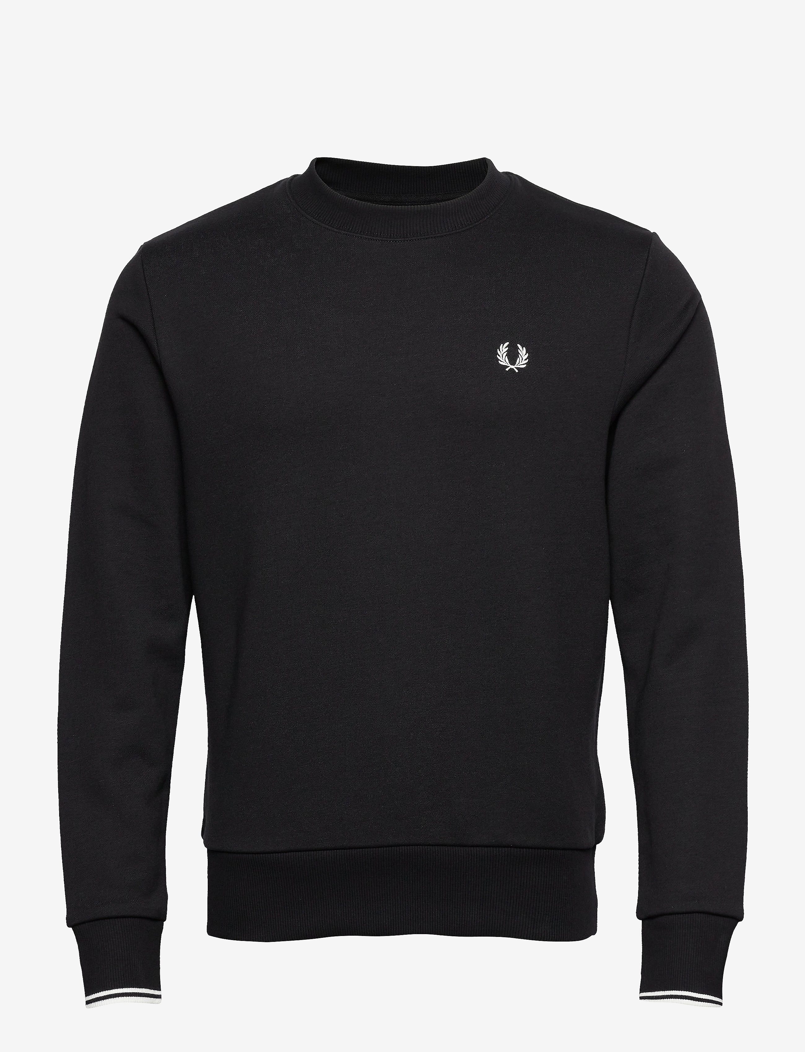 CREW NECK SWEATSHIRT - BLACK