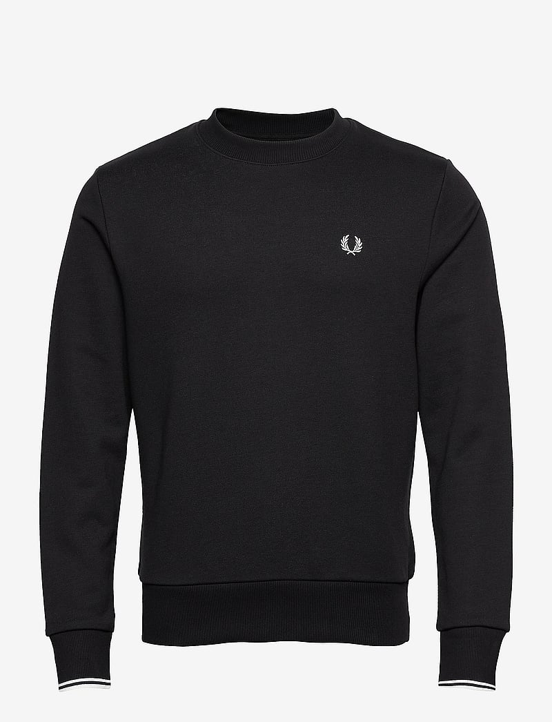 Fred Perry - CREW NECK SWEATSHIRT - shop efter anledning - black - 1