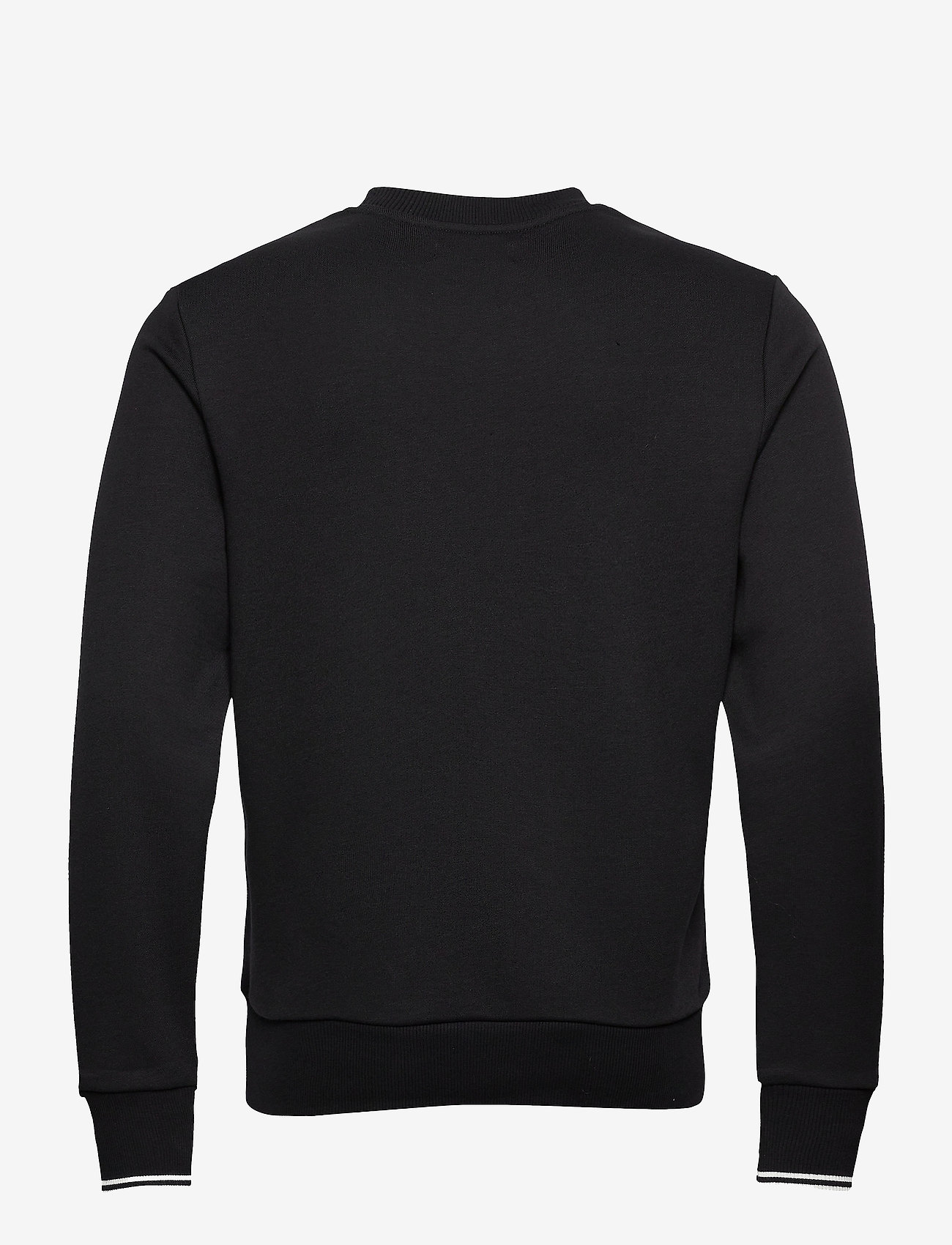 Fred Perry - CREW NECK SWEATSHIRT - shoppa efter tillfälle - black - 2