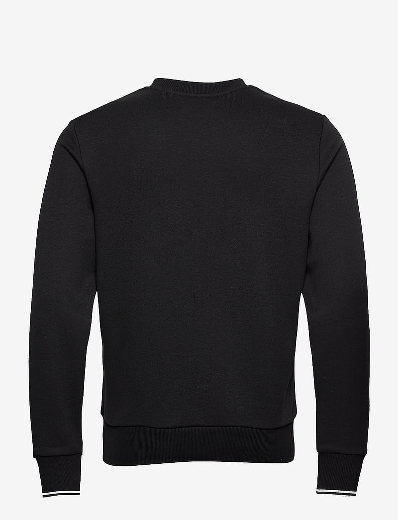 Fred Perry - CREW NECK SWEATSHIRT - shop efter anledning - black - 2